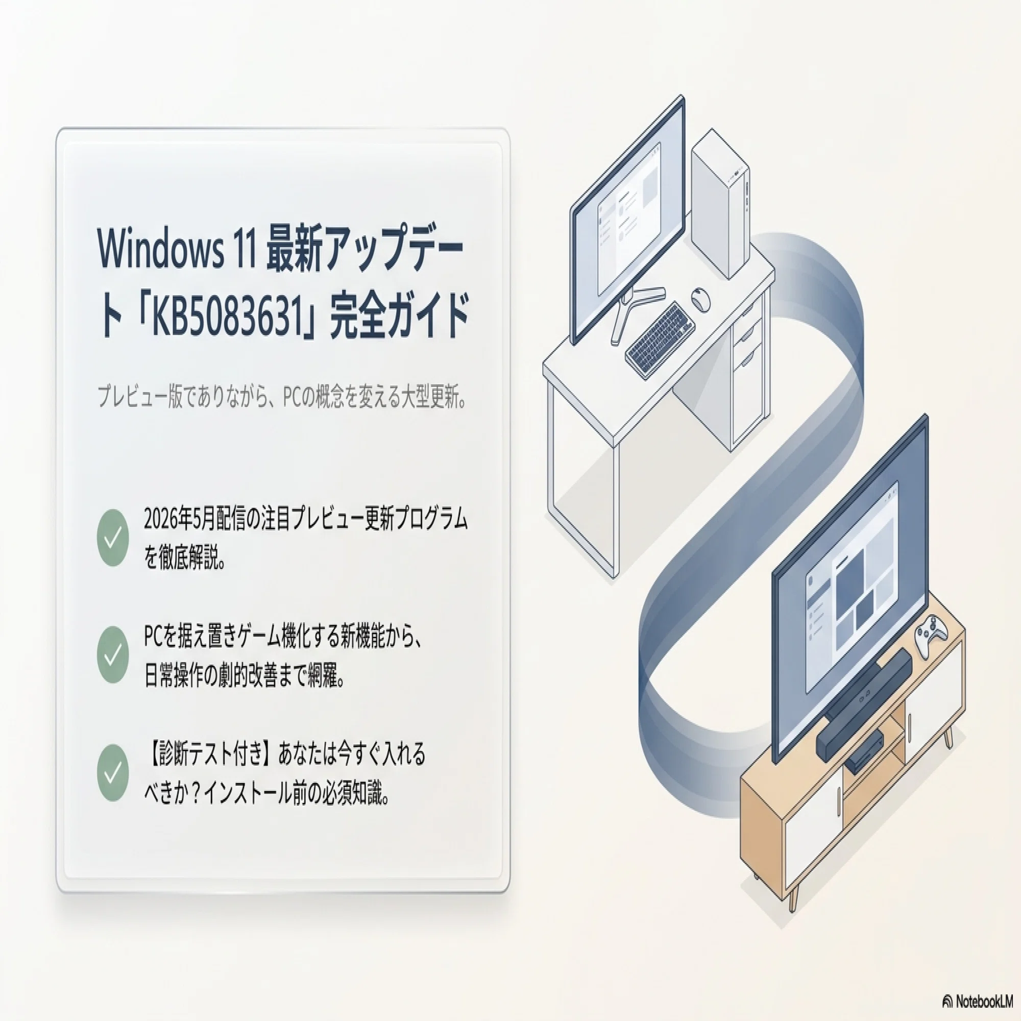 Windows11】KB5083631は入れるべき？待望のXboxモード実装の一方で注意