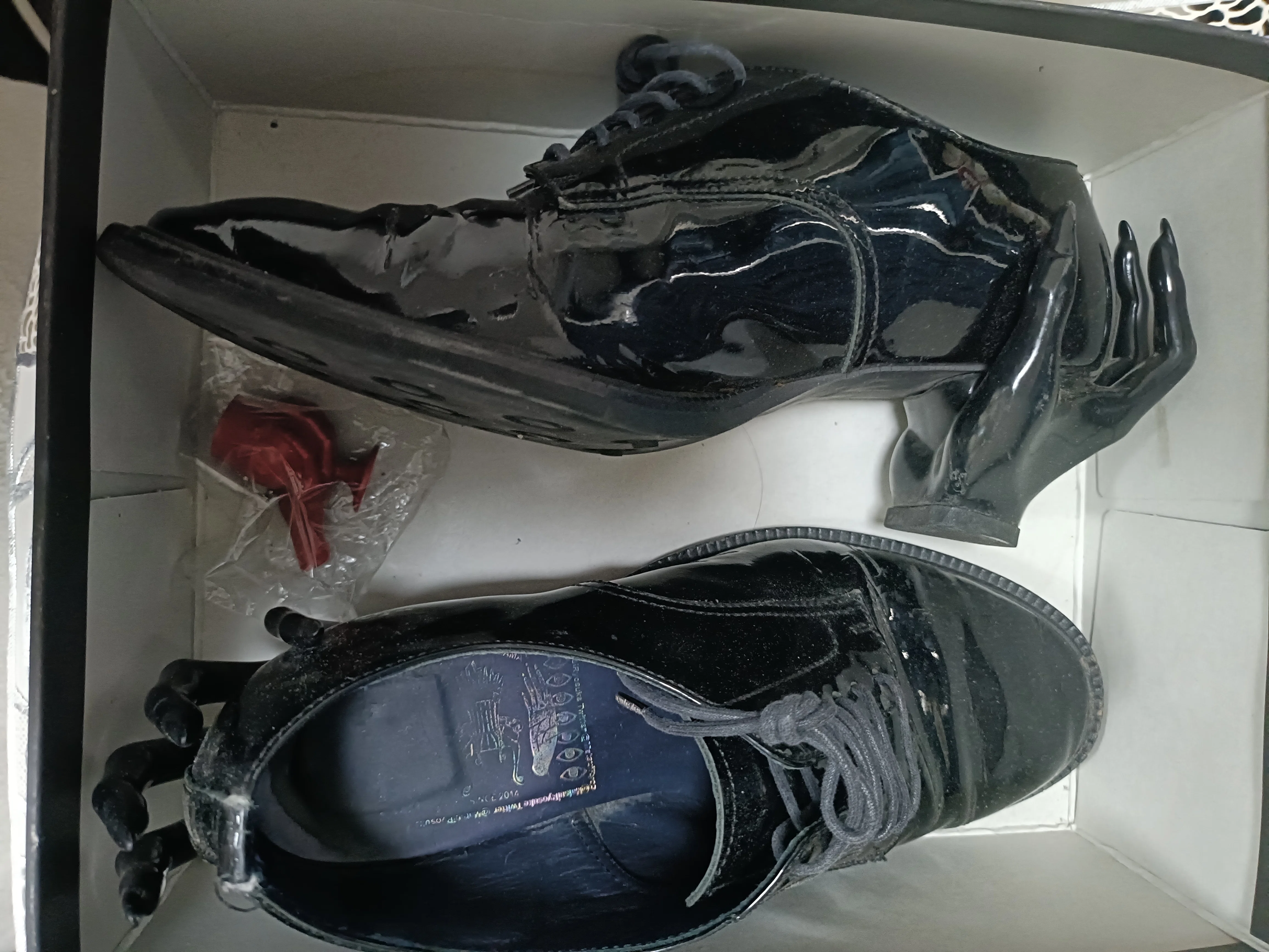 ha | za | ma『惹きずり込まれる運命のドレスシューズ 』を履きました
