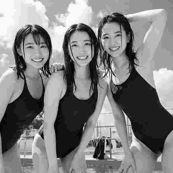 美人＜女子高生＞＜スクール水着＞AI画像 サンプル38