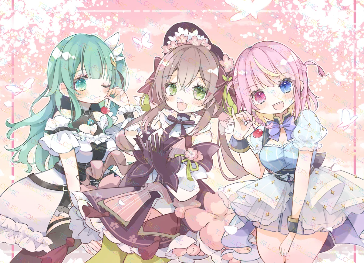 最近描いた絵【衣装デザインを沢山したよ】｜つるちゃん｜イラストレーター