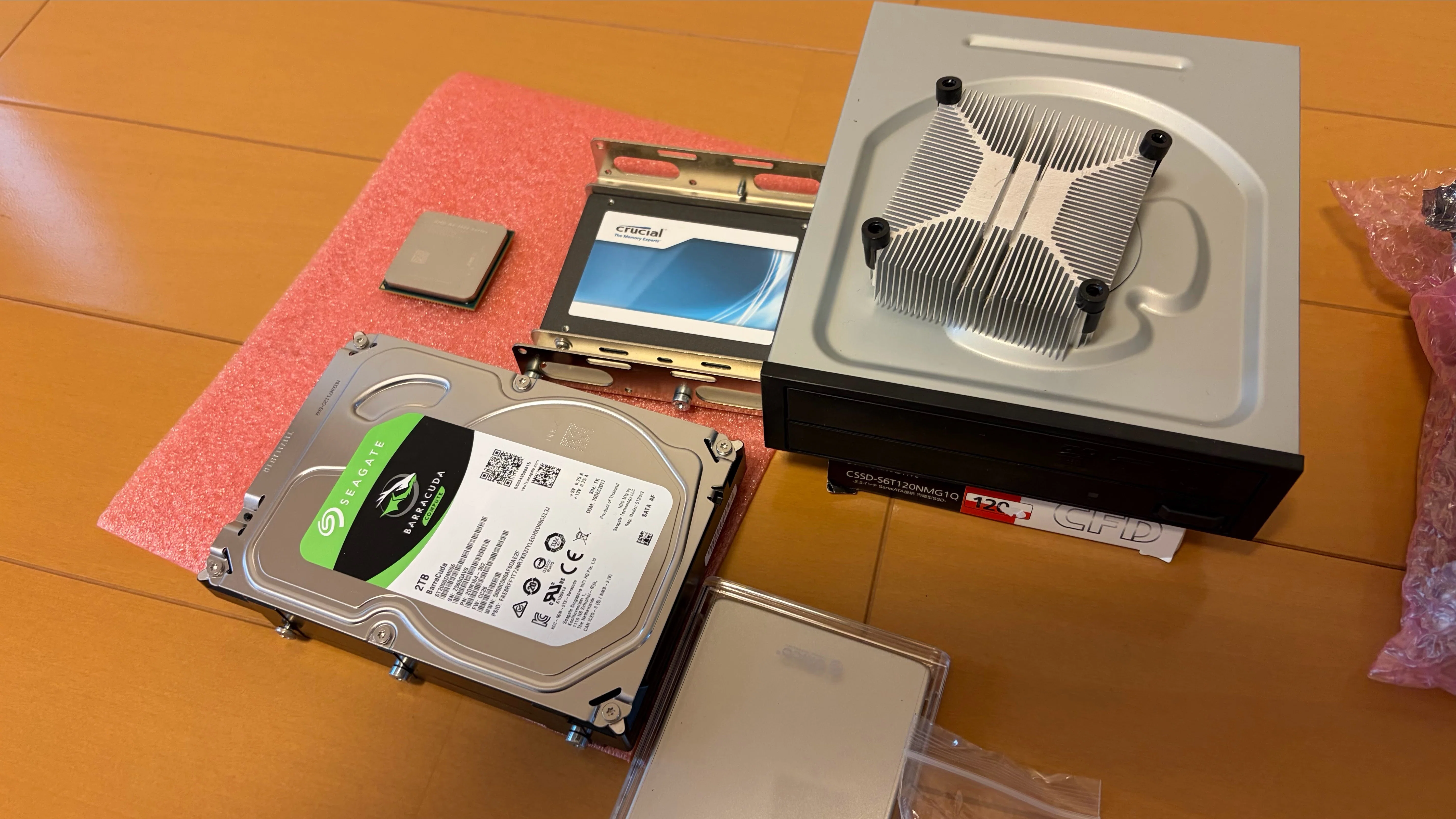 約15年前の自作PCとNASを解体して見えたもの。A6-3500の思い出と、あの