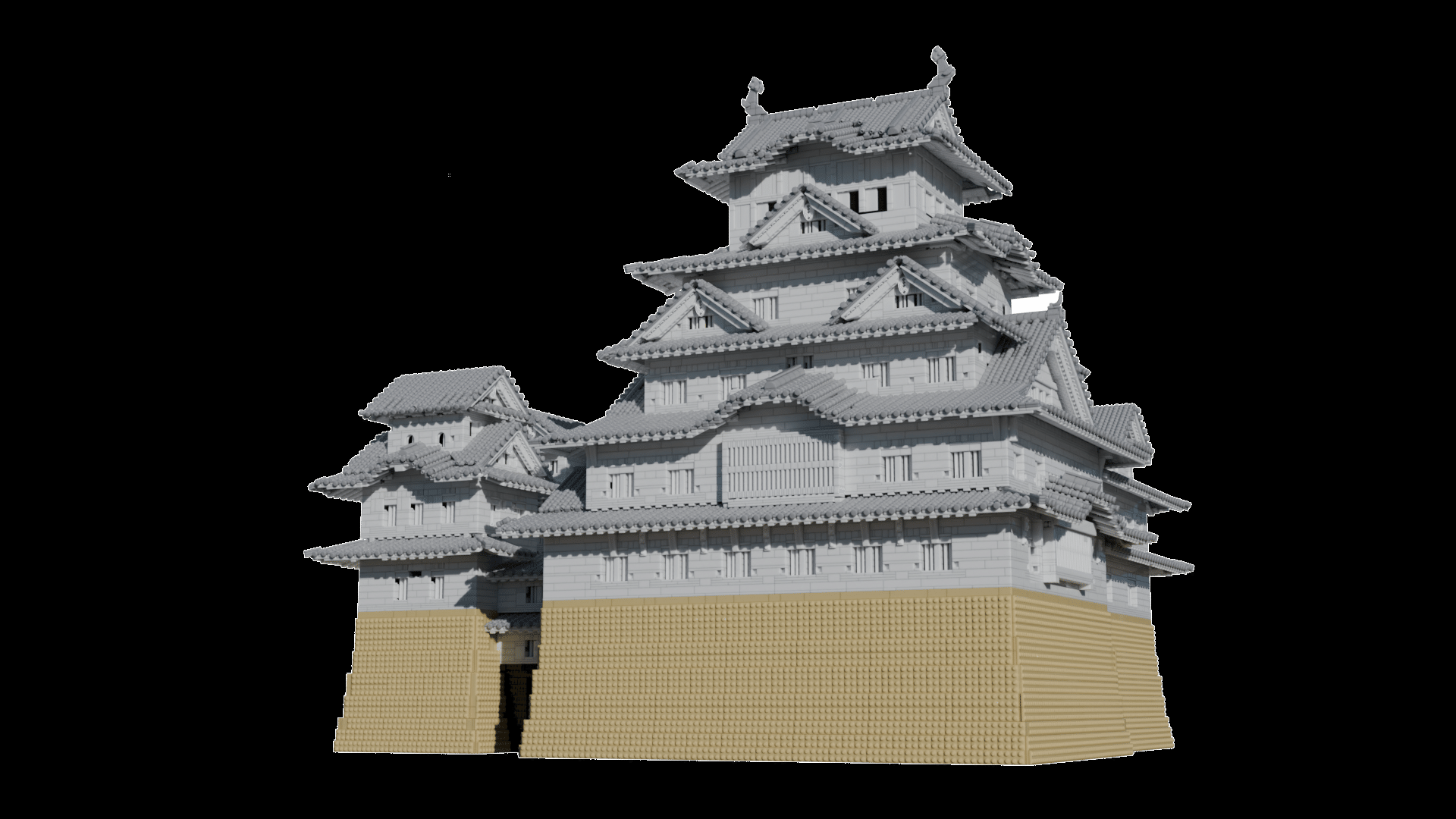 メイン作品】姫路城｜灘校LEGO同好会