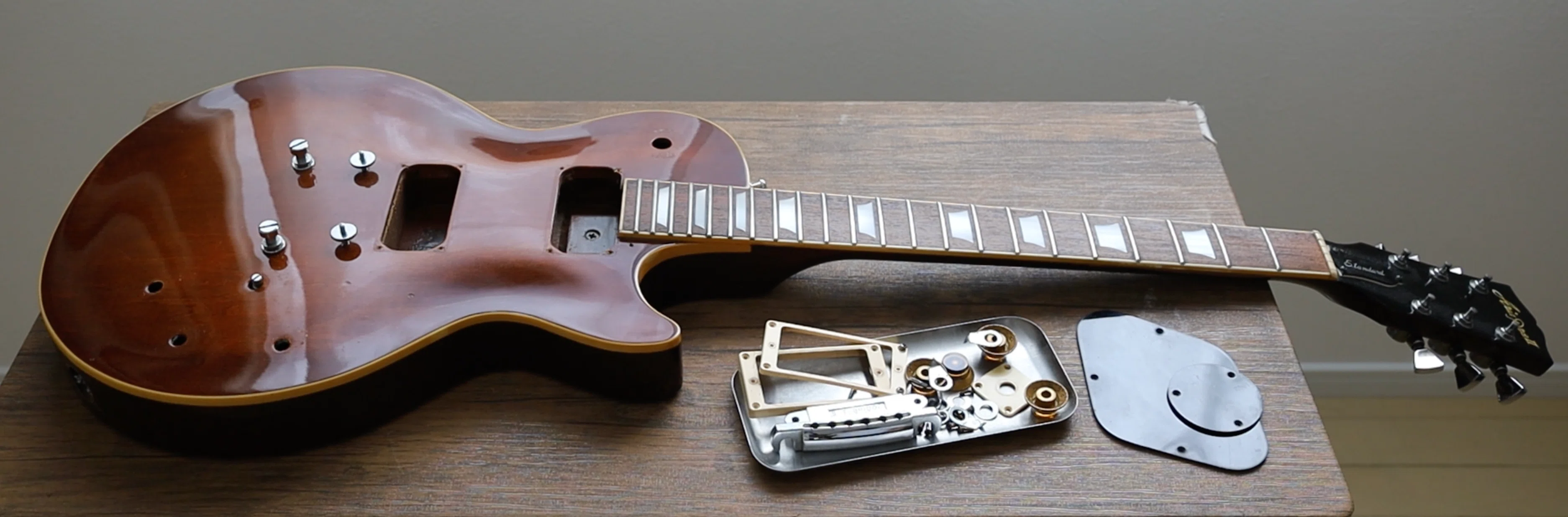 Aria Pro II LS-500のレストア1｜Croquetteギター機材研究