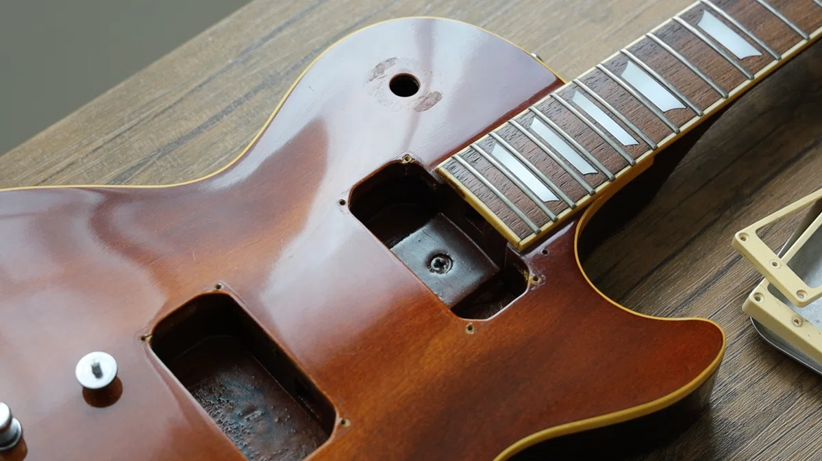 Aria Pro II LS-500のレストア1｜Croquetteギター機材研究