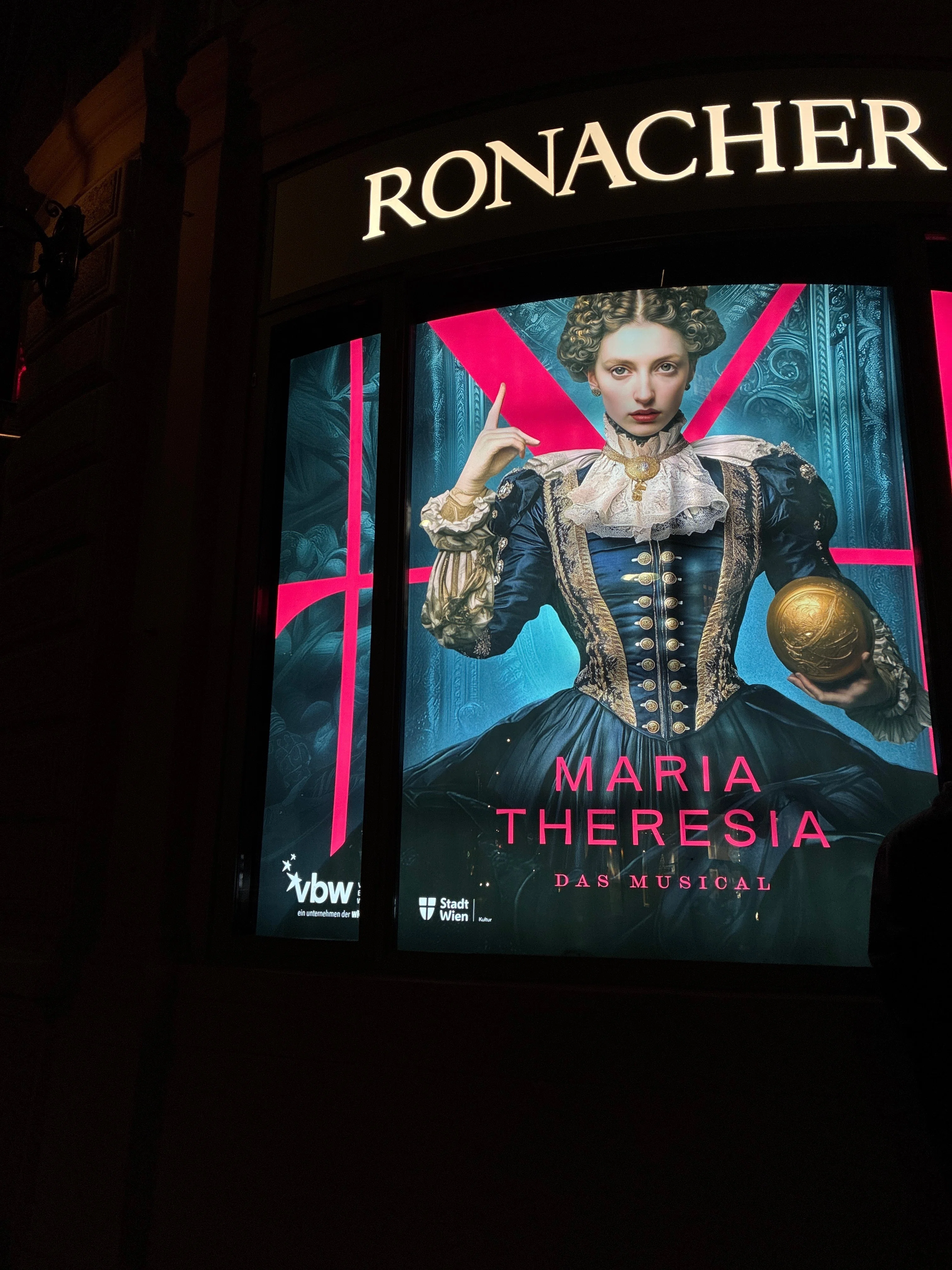 マリア・テレジアのミュージカル鑑賞👑シシィに激似！？inウィーン