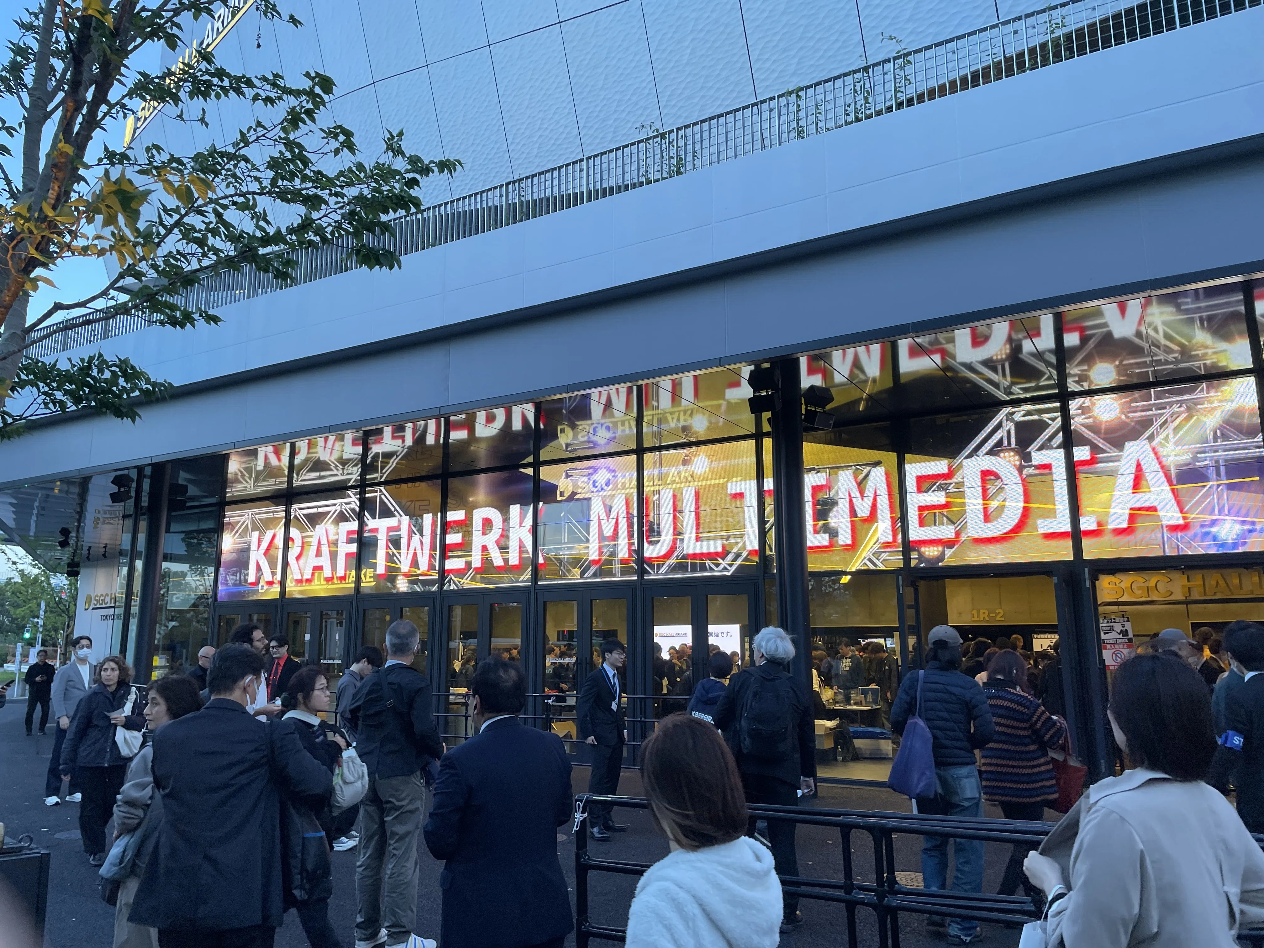 KRAFTWERK MULTIMEDIA TOUR 2026 05/01 SGC HALL ARIAKE に行ってきた