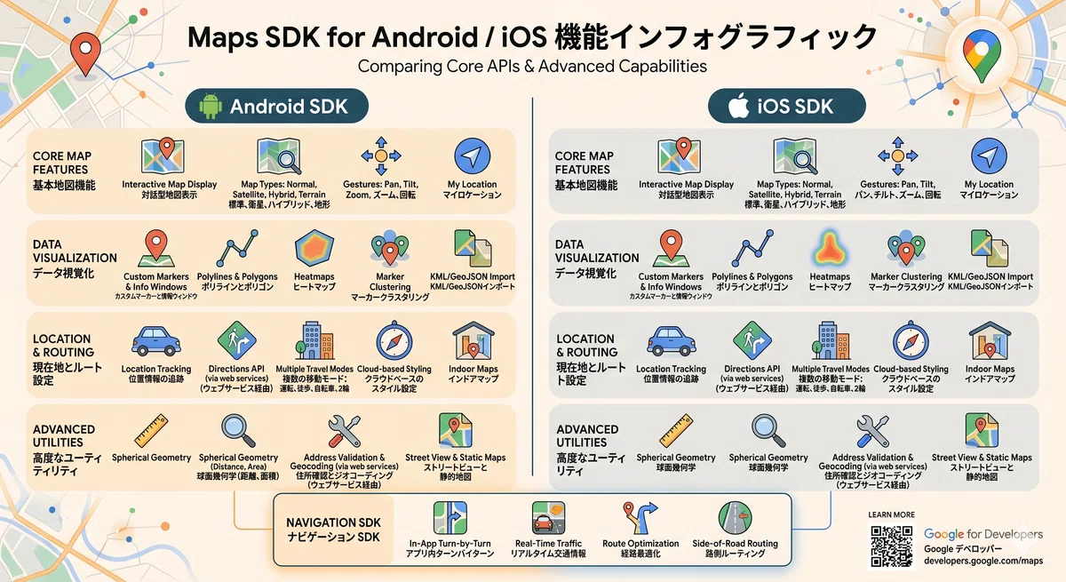 【第2弾】Maps SDK for Android / iOS｜スマホアプリに地図を直接組み込む！ネイティブ環境でのスムーズな描画と実装｜伊藤 ...