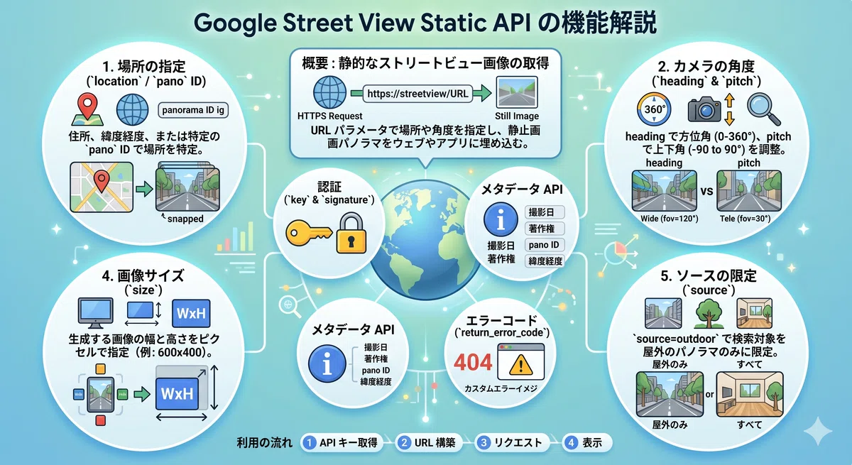 【第4弾】Street View Static API｜現地のパノラマ画像を自動取得！不動産調査や測量前の事前確認を効率化するハック｜伊藤正章 ...