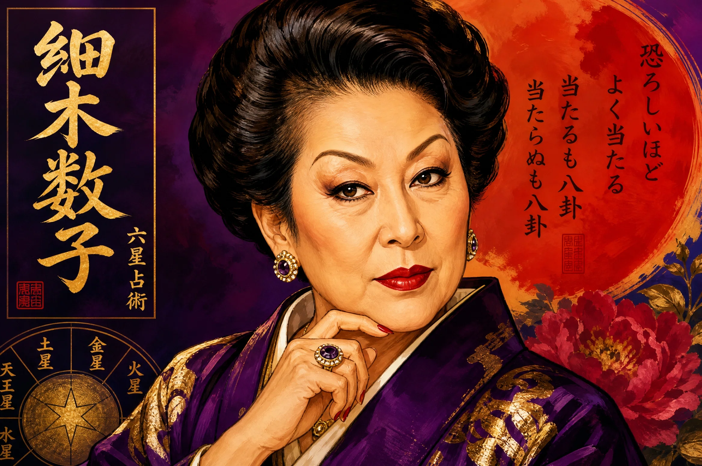 細木数子の死因「呼吸不全」の真相とは？享年83歳の最期と後継者・細木かおりへの六星占術継承を徹底解説