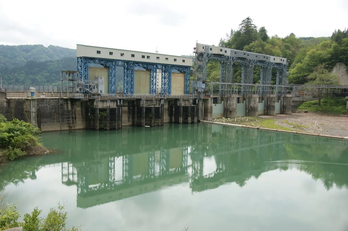 （レア）山口県島地川ダムダムカ−ド（ver.1.0） 本名ダム（福島県）｜一日一堰｜町田 奈桜
