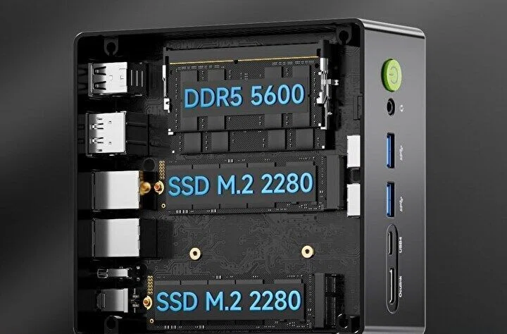 GMKtec K11、Ryzen 9 8945HS搭載のミニPC、メモリ 32GB/SSD 1TBモデル