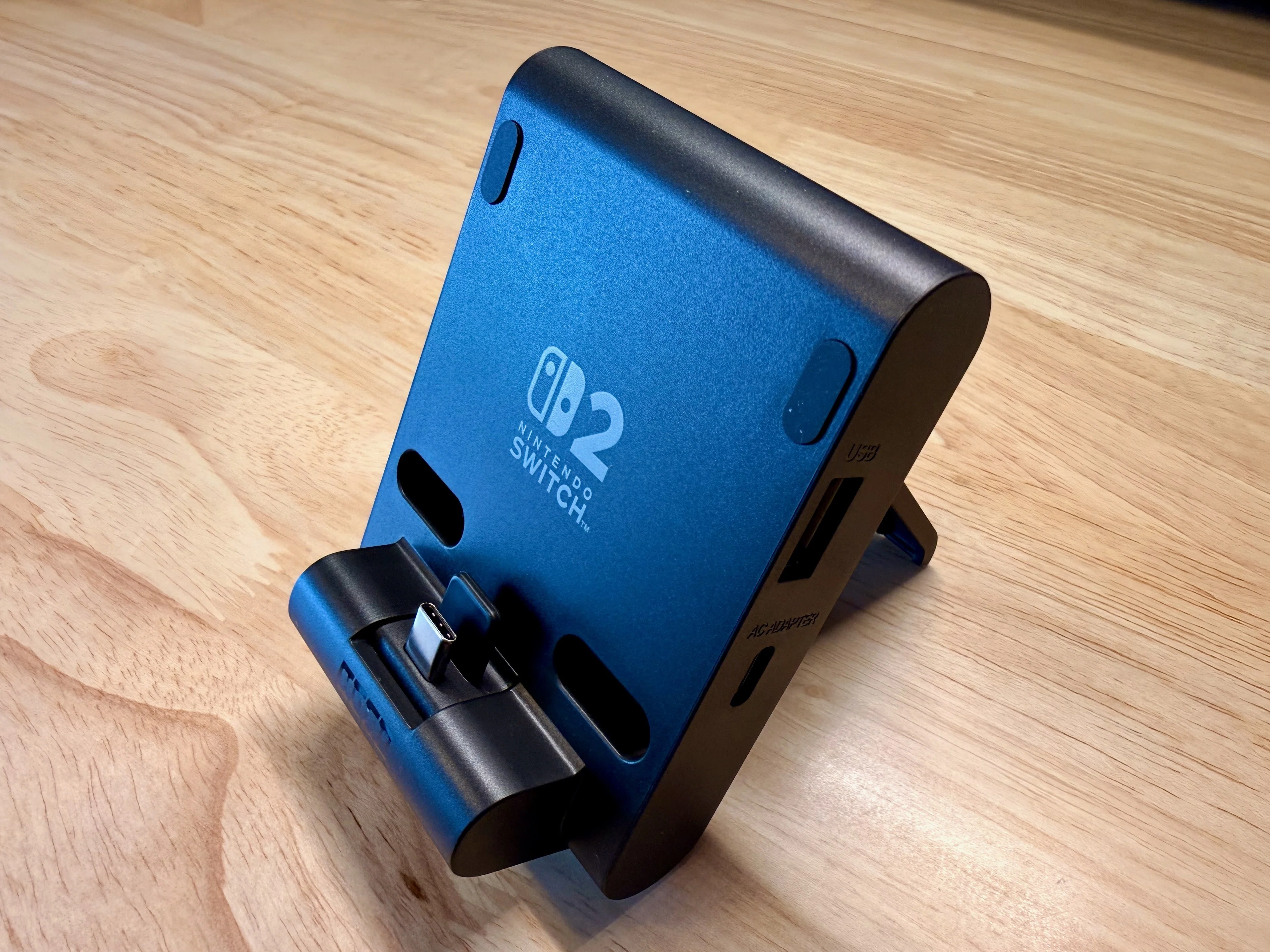 Switch 2テーブルモードの不満を解決！HORIポータブルUSBハブスタンド