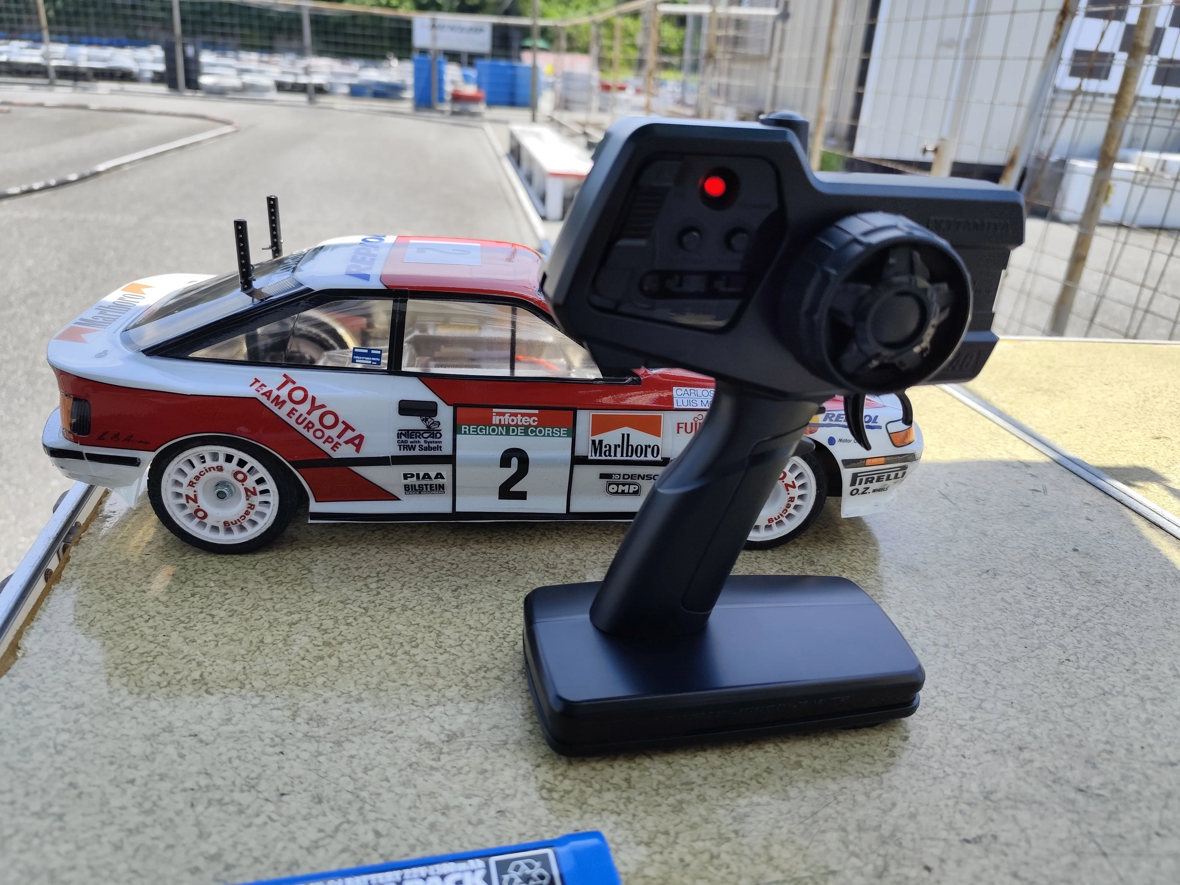 ラジコン#8「タミヤ 1/10RC トヨタ セリカ GT-FOUR」初！お外走行｜かめた