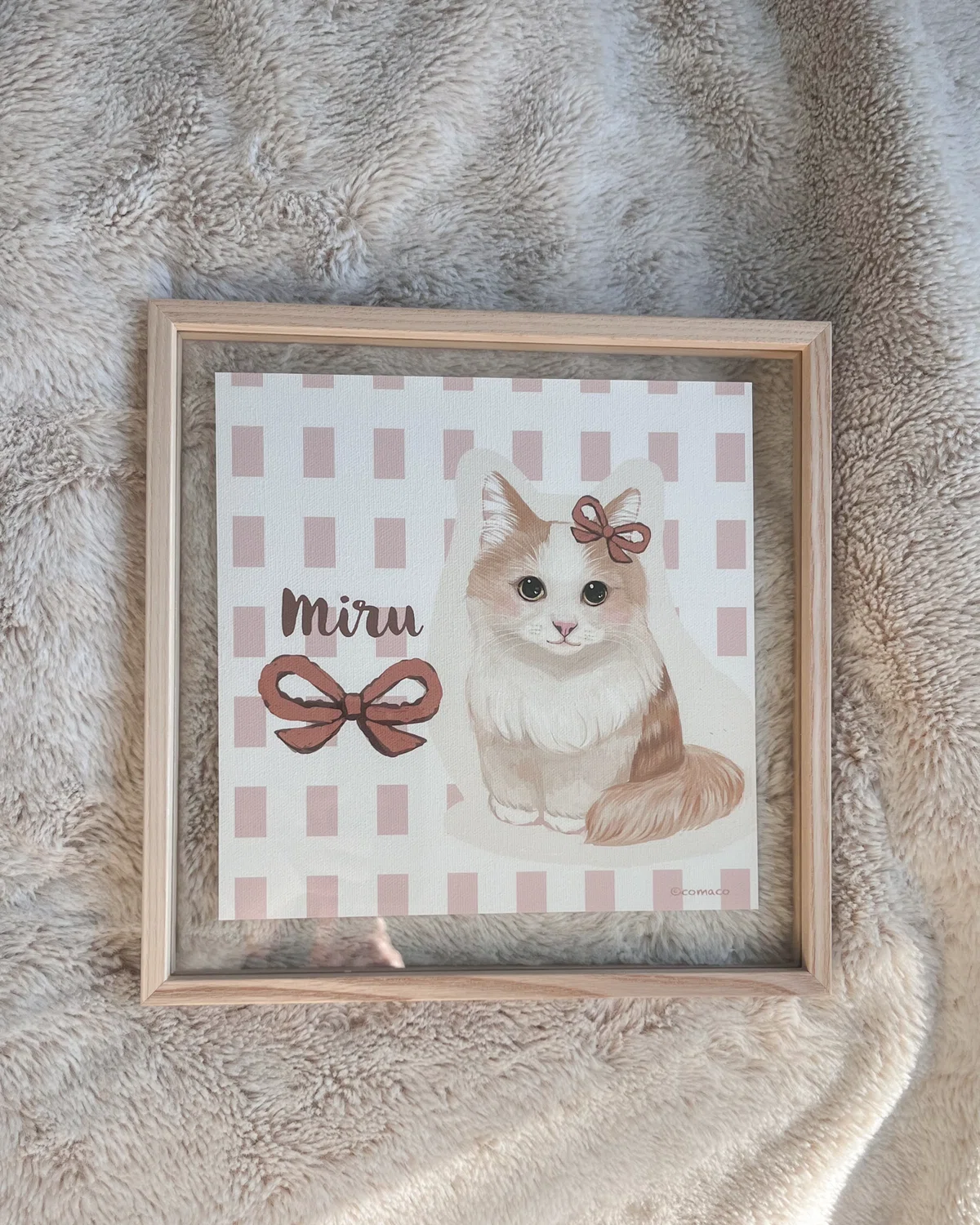 猫の似顔絵オーダー】猫の描き方・制作に使うもの｜こまこ ｜猫の
