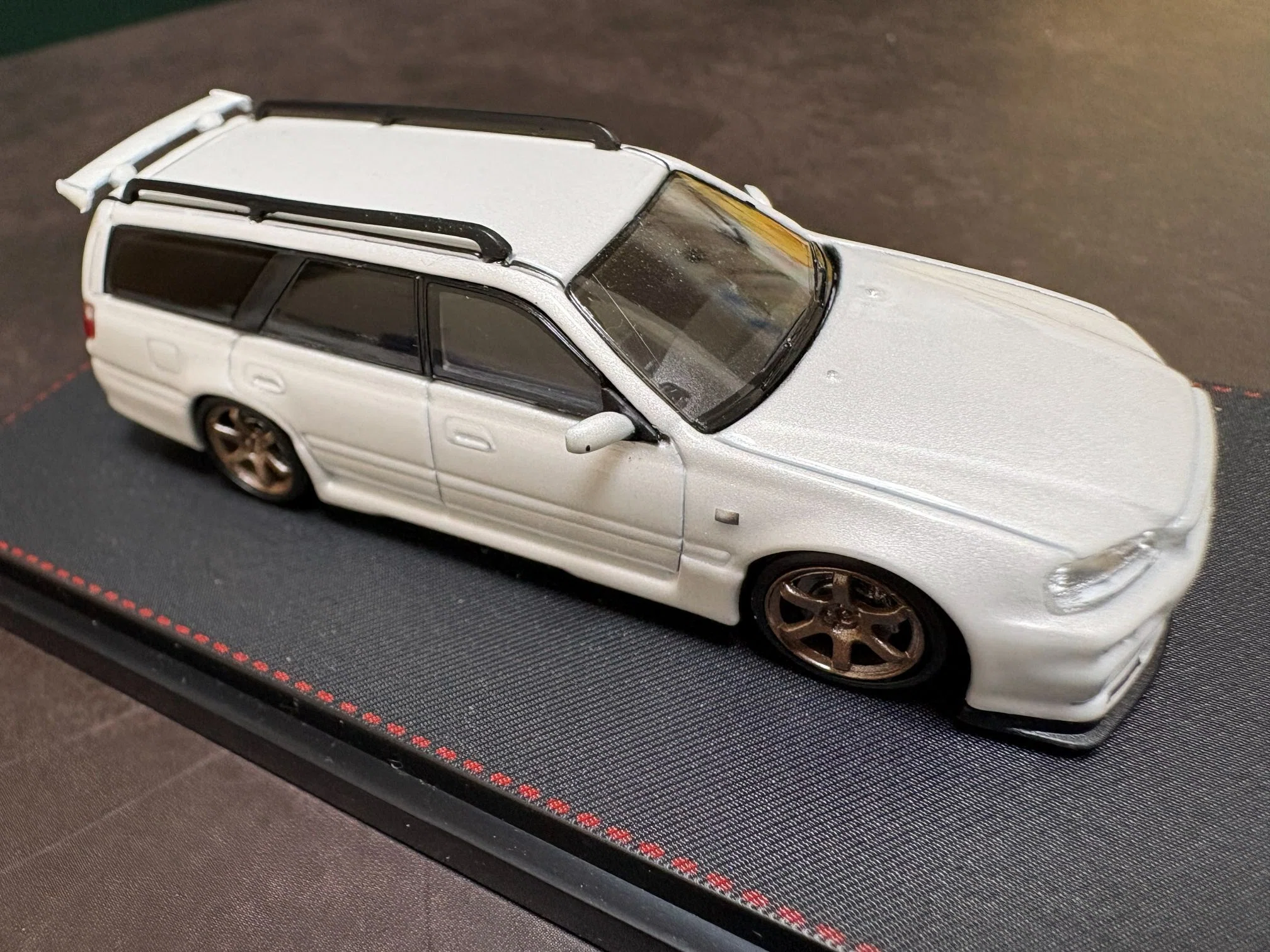 STREET WEAPON 1/64 ニッサン ステージア（ホワイト）｜のり