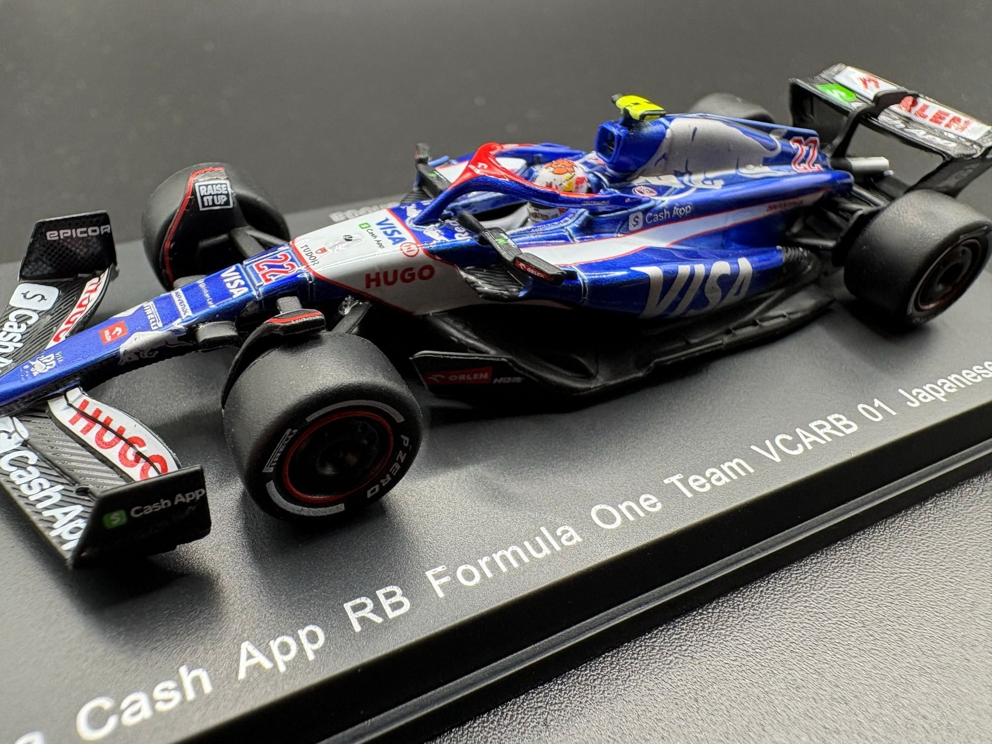 スパーク 1/64 RB VCARB 01 #22 日本グランプリ F1 2024 角田 裕毅｜のり