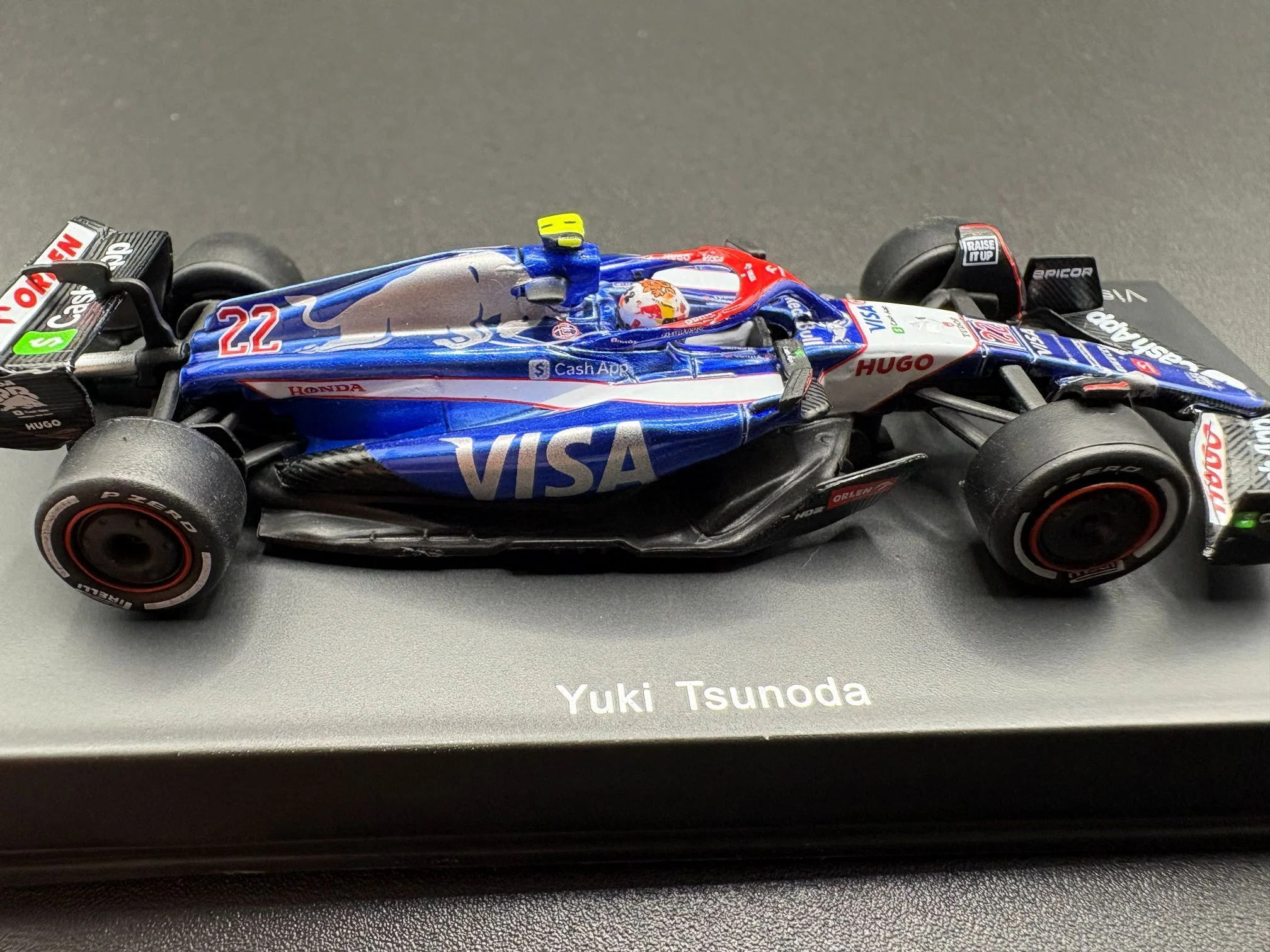 スパーク 1/64 RB VCARB 01 #22 日本グランプリ F1 2024 角田 裕毅｜のり
