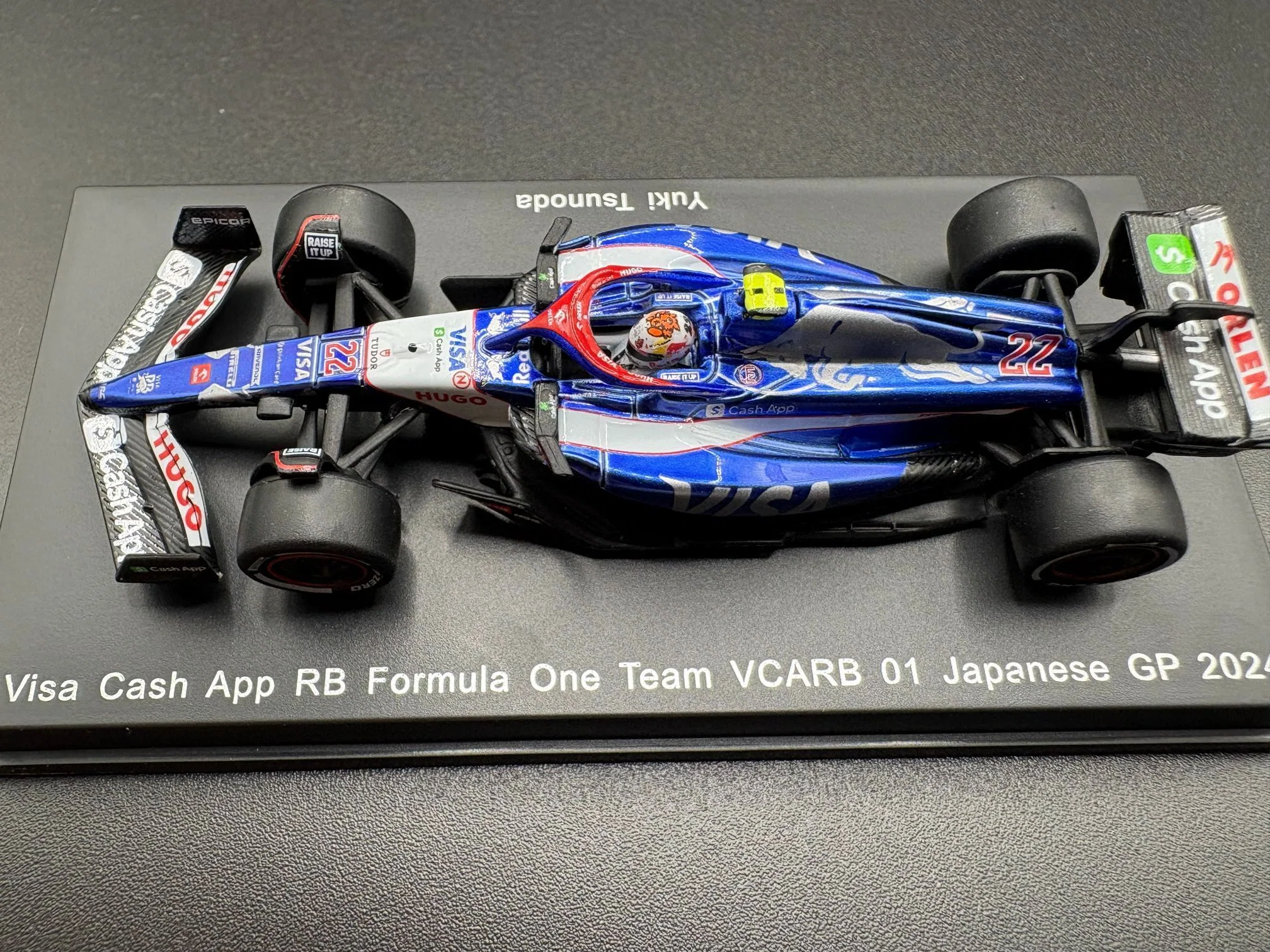 スパーク 1/64 RB VCARB 01 #22 日本グランプリ F1 2024 角田 裕毅｜のり