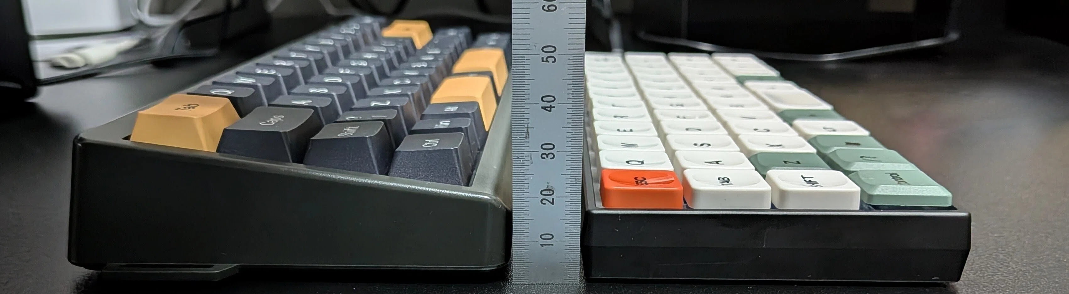 Geonix Rev.2】持ち運びに最適なロープロ40 %キーボード｜Hamish