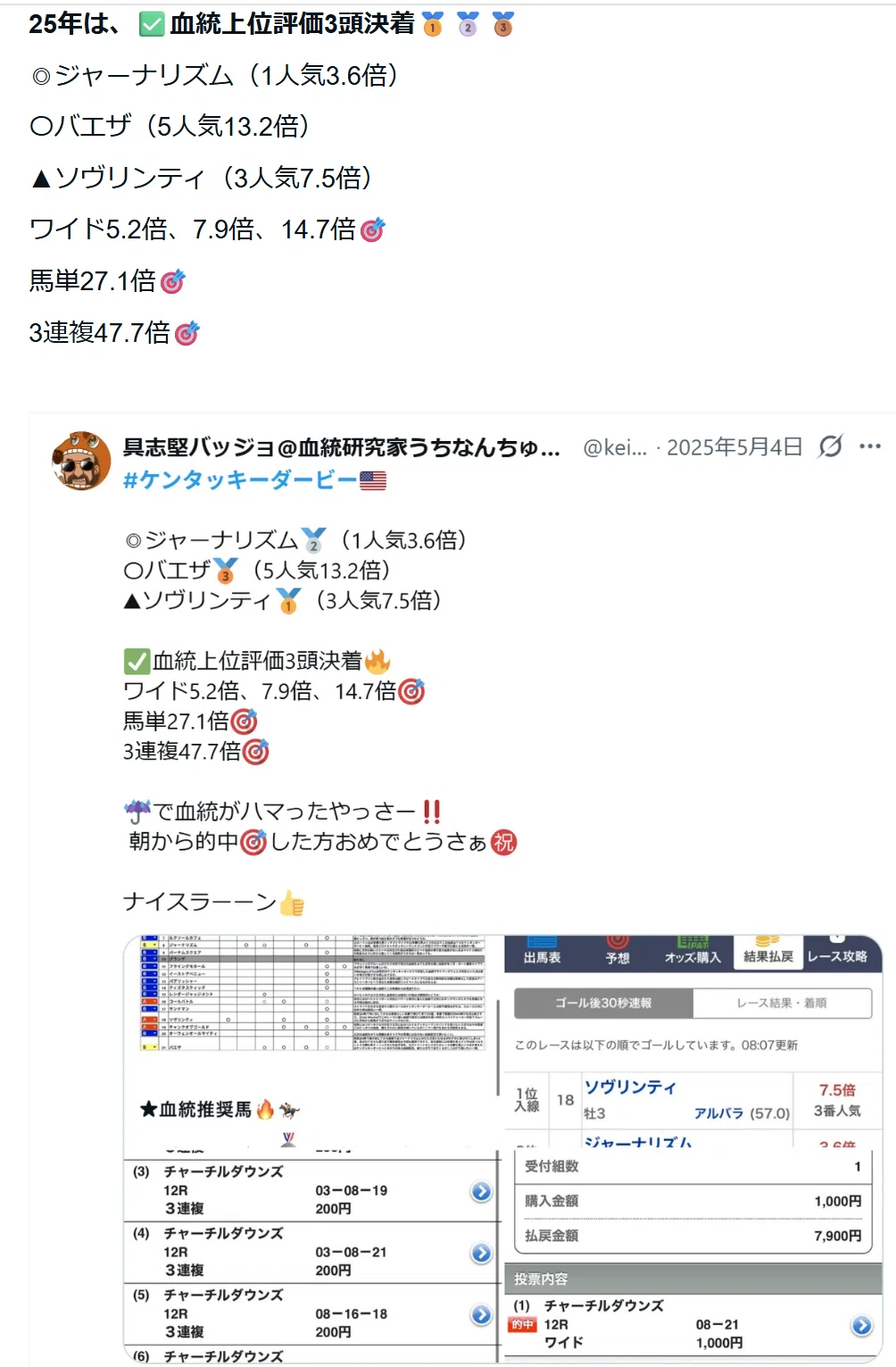 個人評価『8点〜10点』 レリーフ　正統なる血統 オークス血統評価+全頭短評📝】 ✓毎年、欧州の持続力末脚血統内包が好