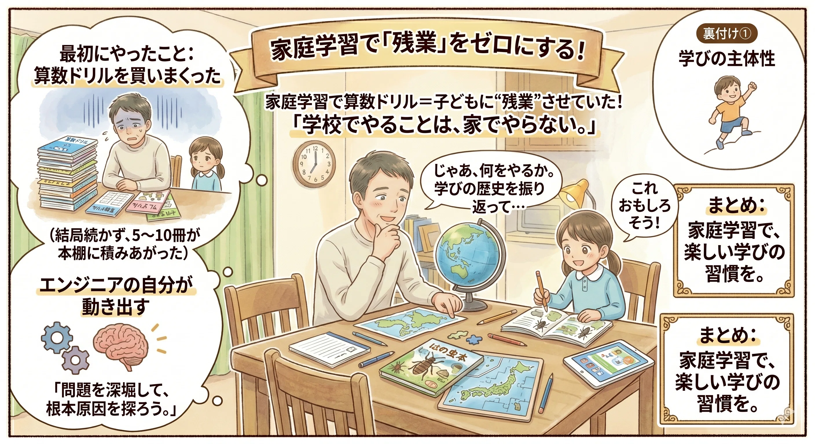 ⭐︎貴重⭐︎子どもの自立をたすける学習法 第6学年 保存版】子どもが「自分からやる」家庭学習をつくる5つのポイント【2