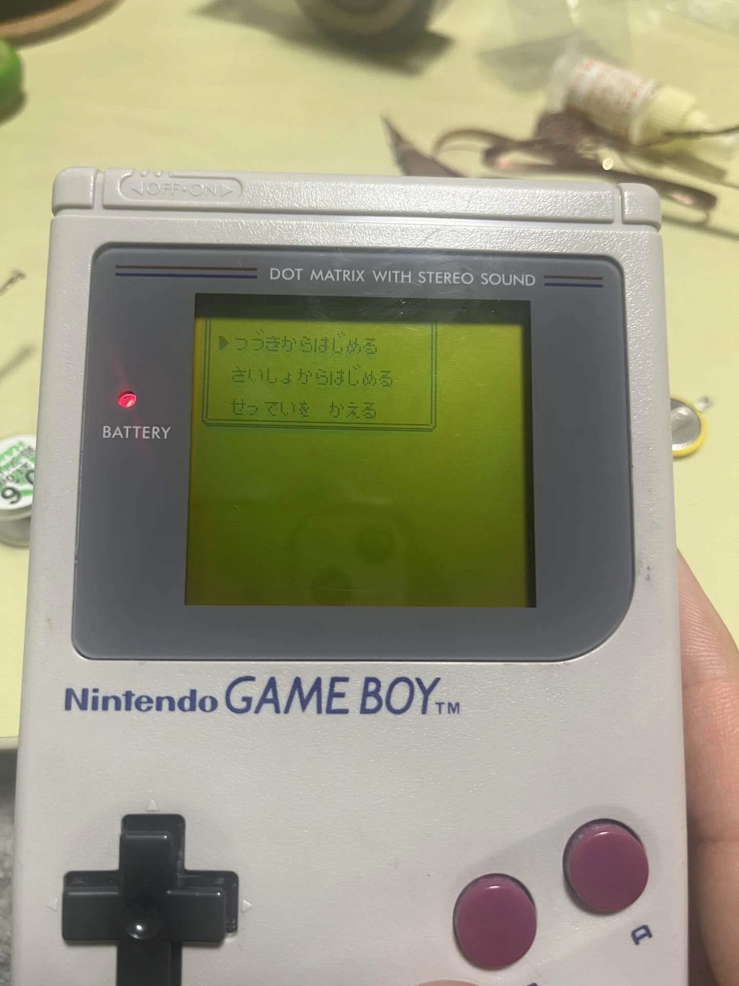 初代ゲームボーイ 遊戯への道｜真怜 | 助手日記