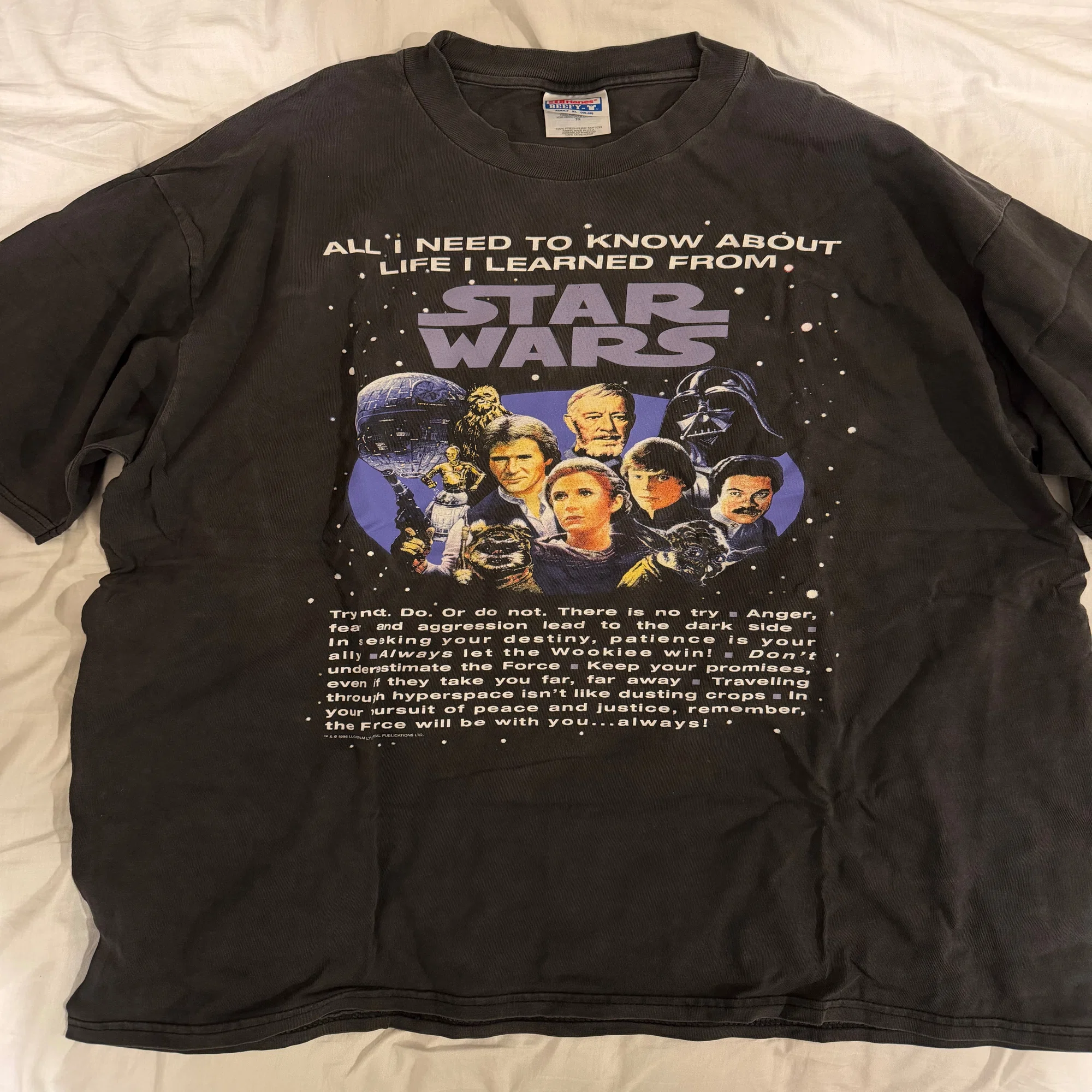 70s Hanes STAR WARS Tシャツ M ビンテージ
