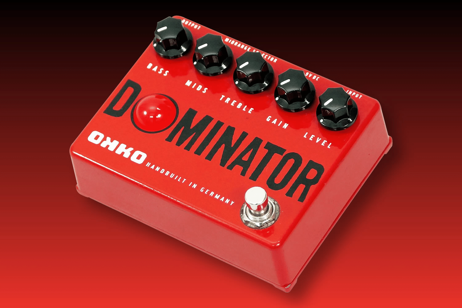 Okko Dominator ギターエフェクター Okko Dominator Mk II RED High Gain Distortion Guitar Pedal