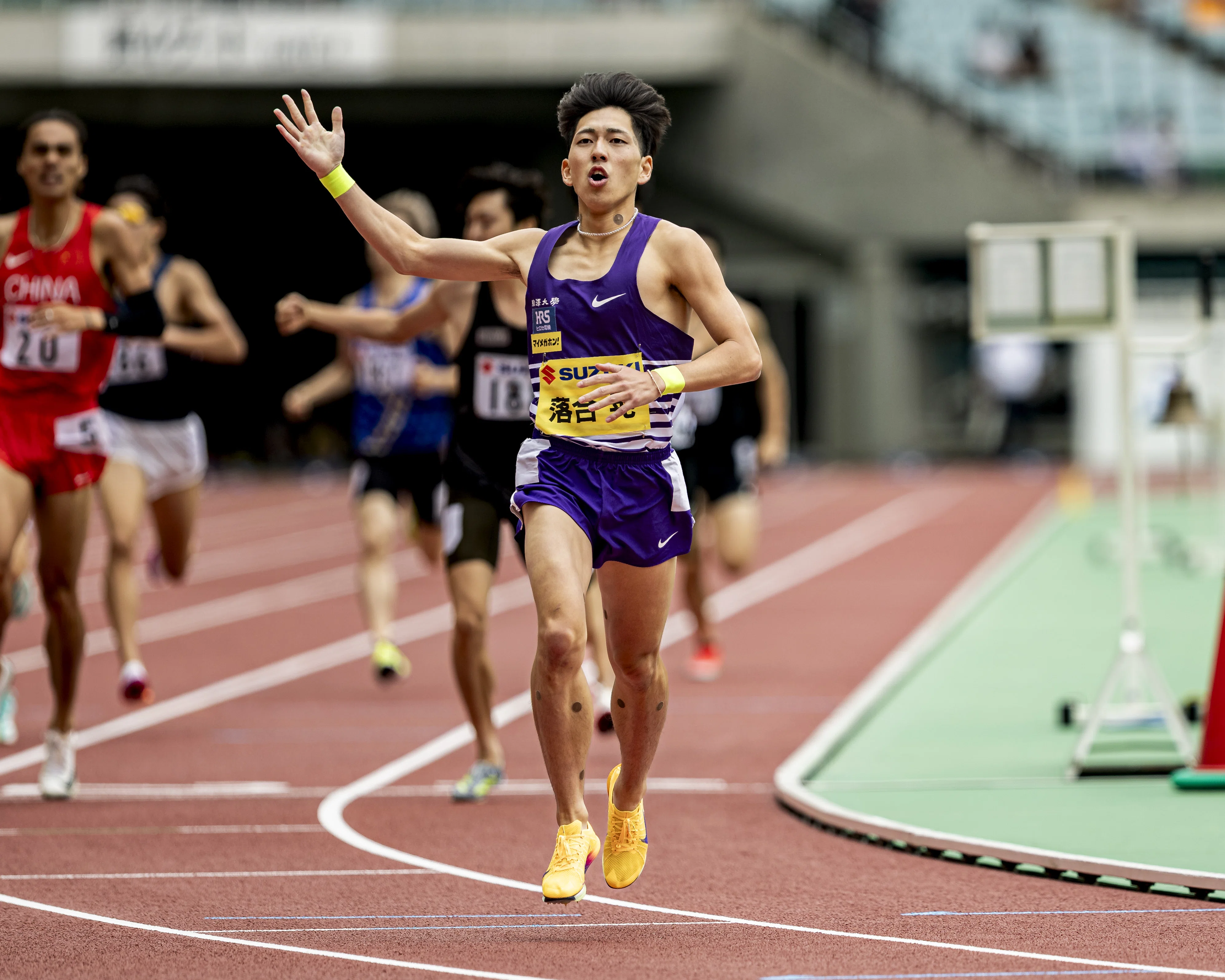 第41回静岡国際陸上】GP 男子800m 🥇 落合晃(駒澤大) 1:43.90 NR,GR