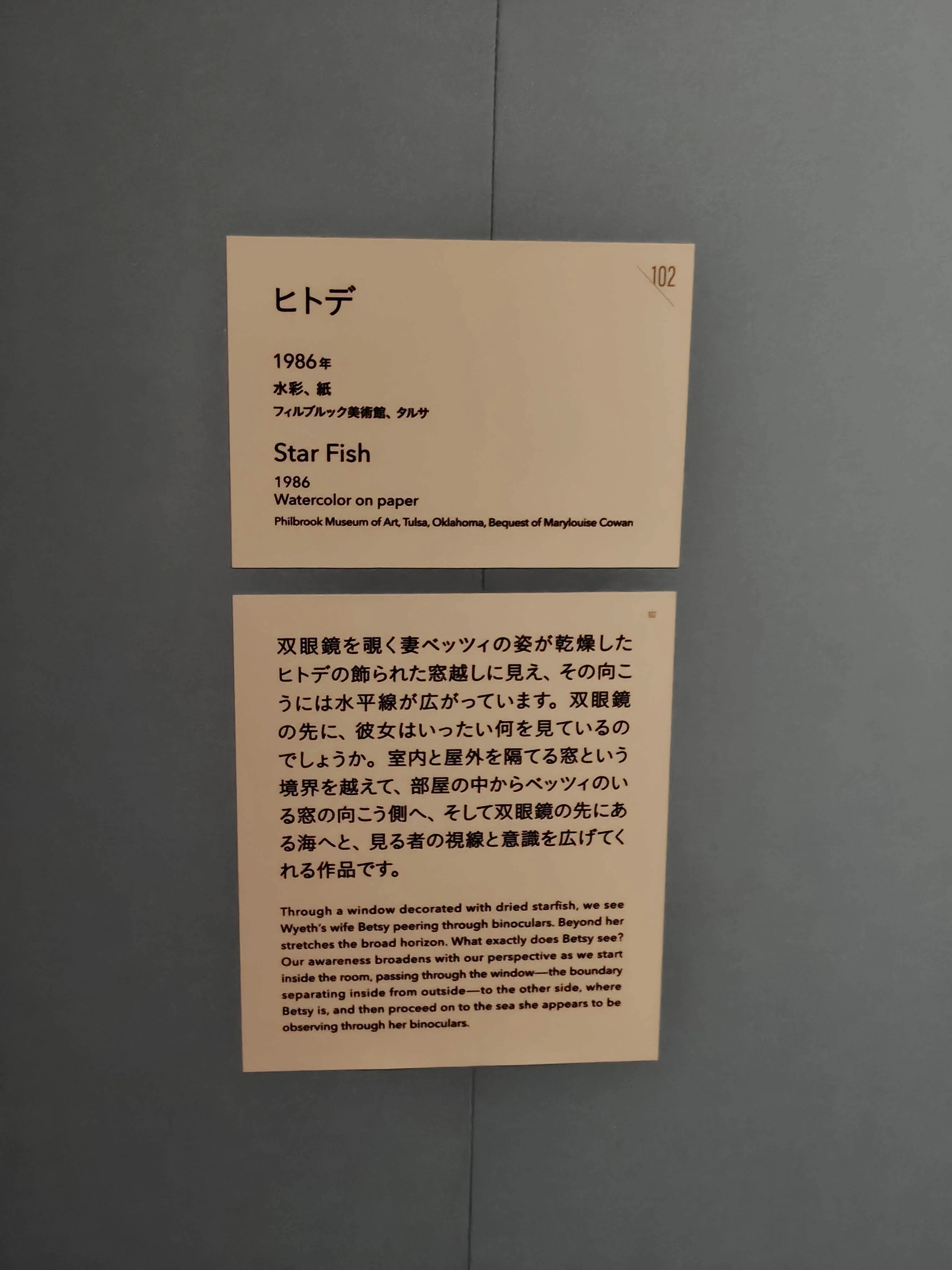 アンドリュー・ワイエス展 in 東京都美術館｜みだれ髪