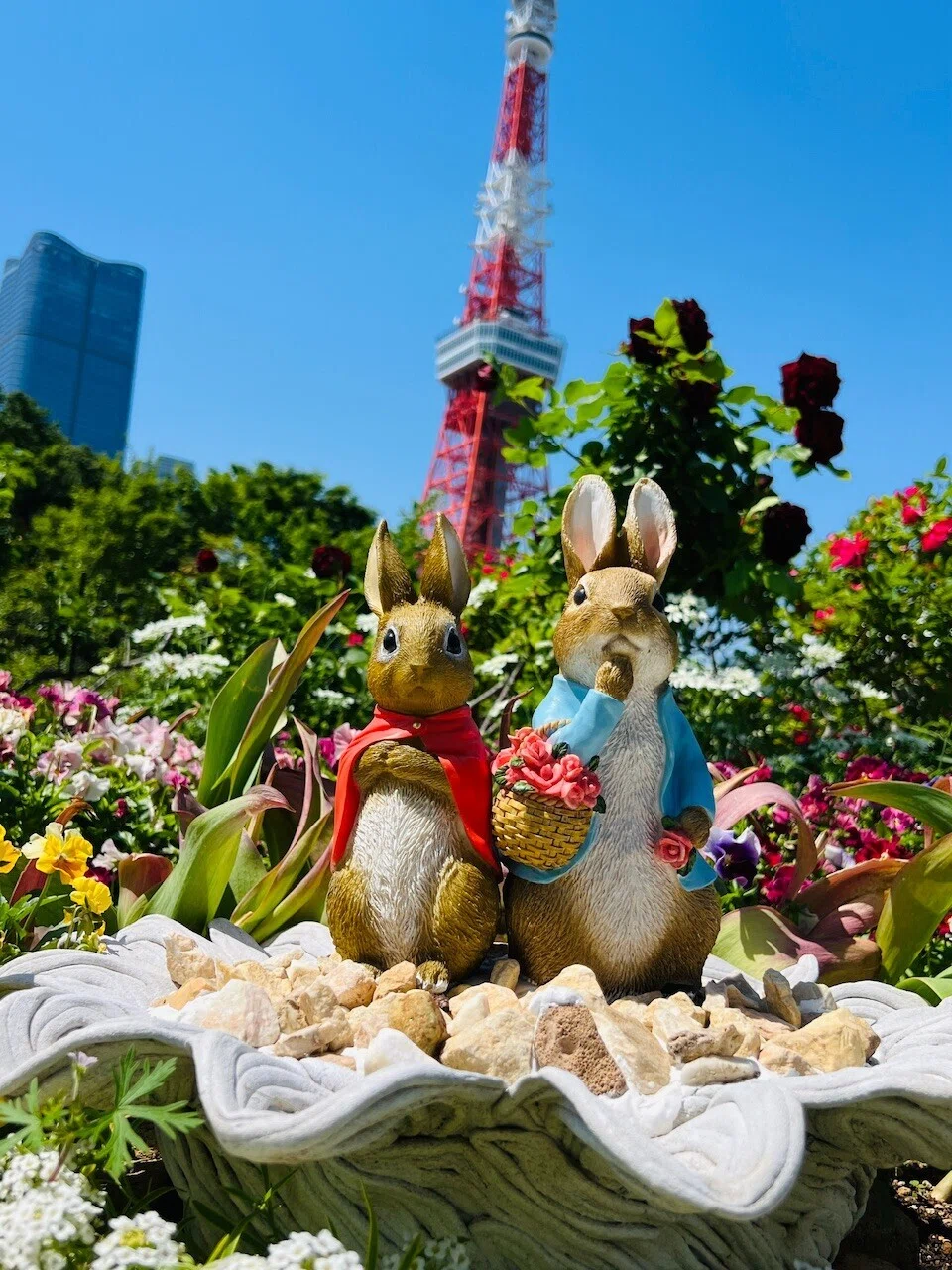 東京タワー🗼と薔薇🌹｜ミント