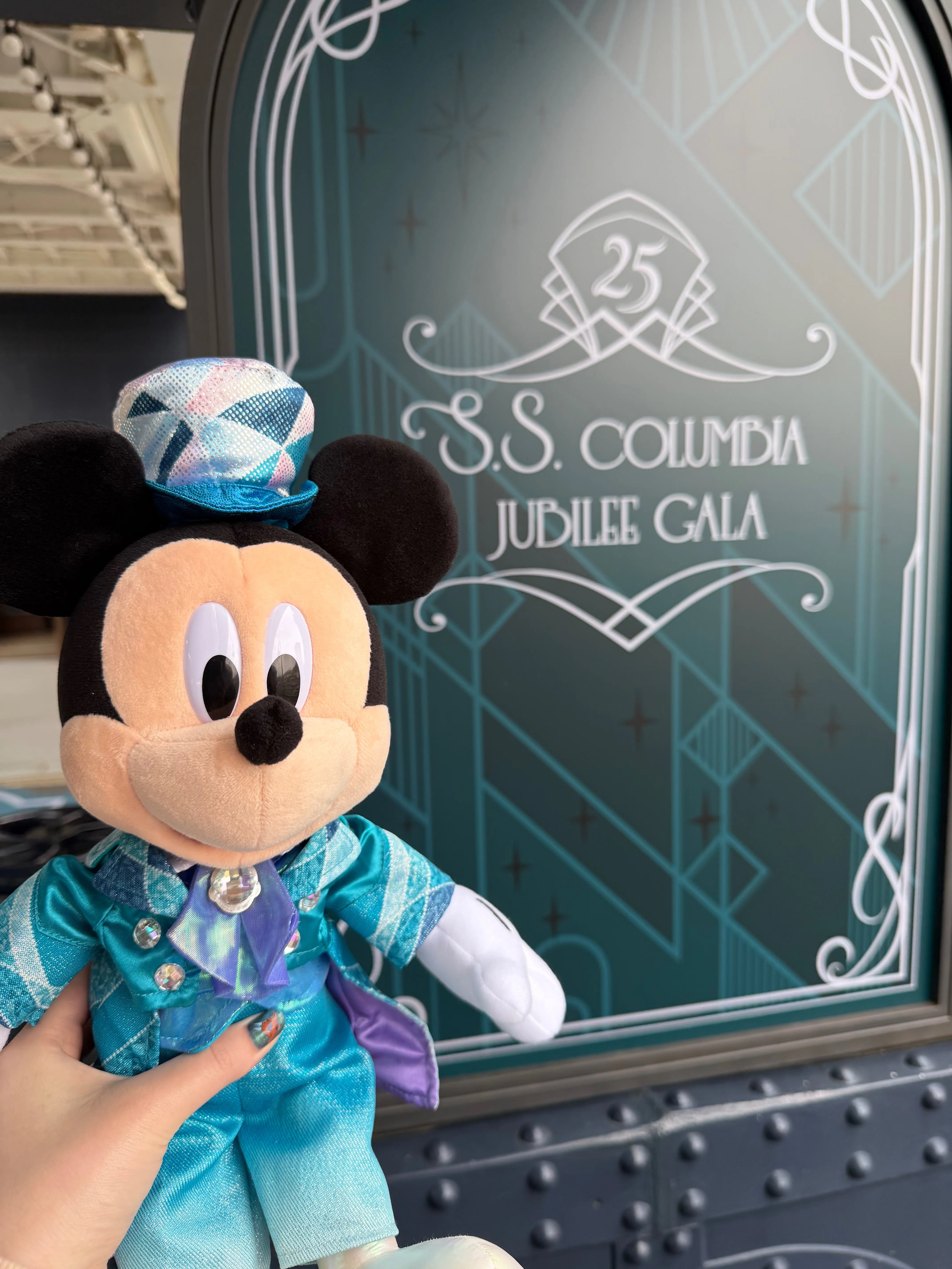明日発送　バケパ　ビュリーバッジディズニーシー25周年 ディズニーシー25周年 バケーションパッケージ ジュビリーバッジ