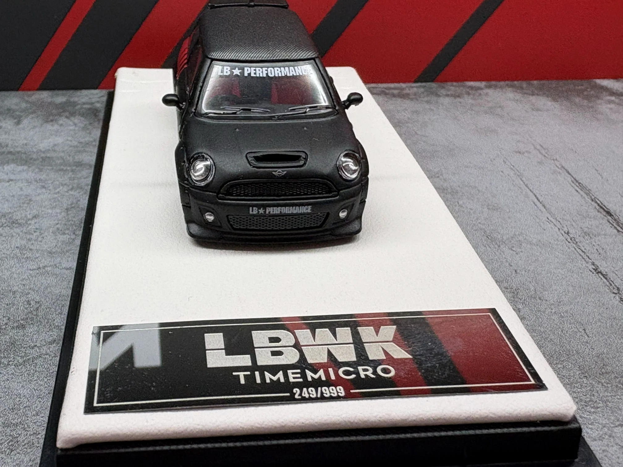 Time Micro 1/64 MINI LBWK ミニクーパー ADVAN カラー｜ミニカー Archive