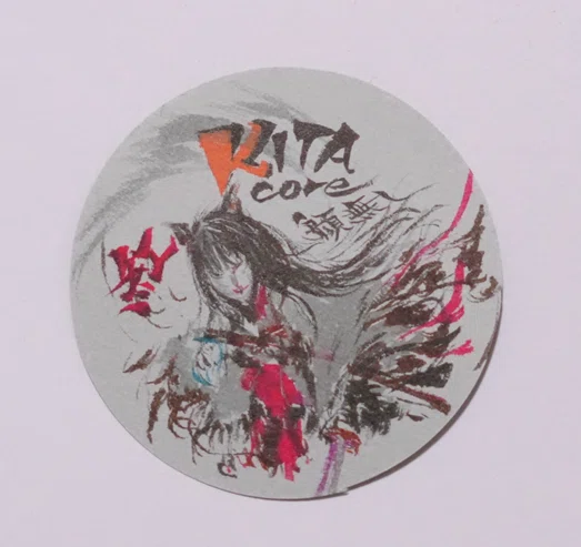 手作りするならGW？──筆ペンイラストの「缶バッジ」つくりました