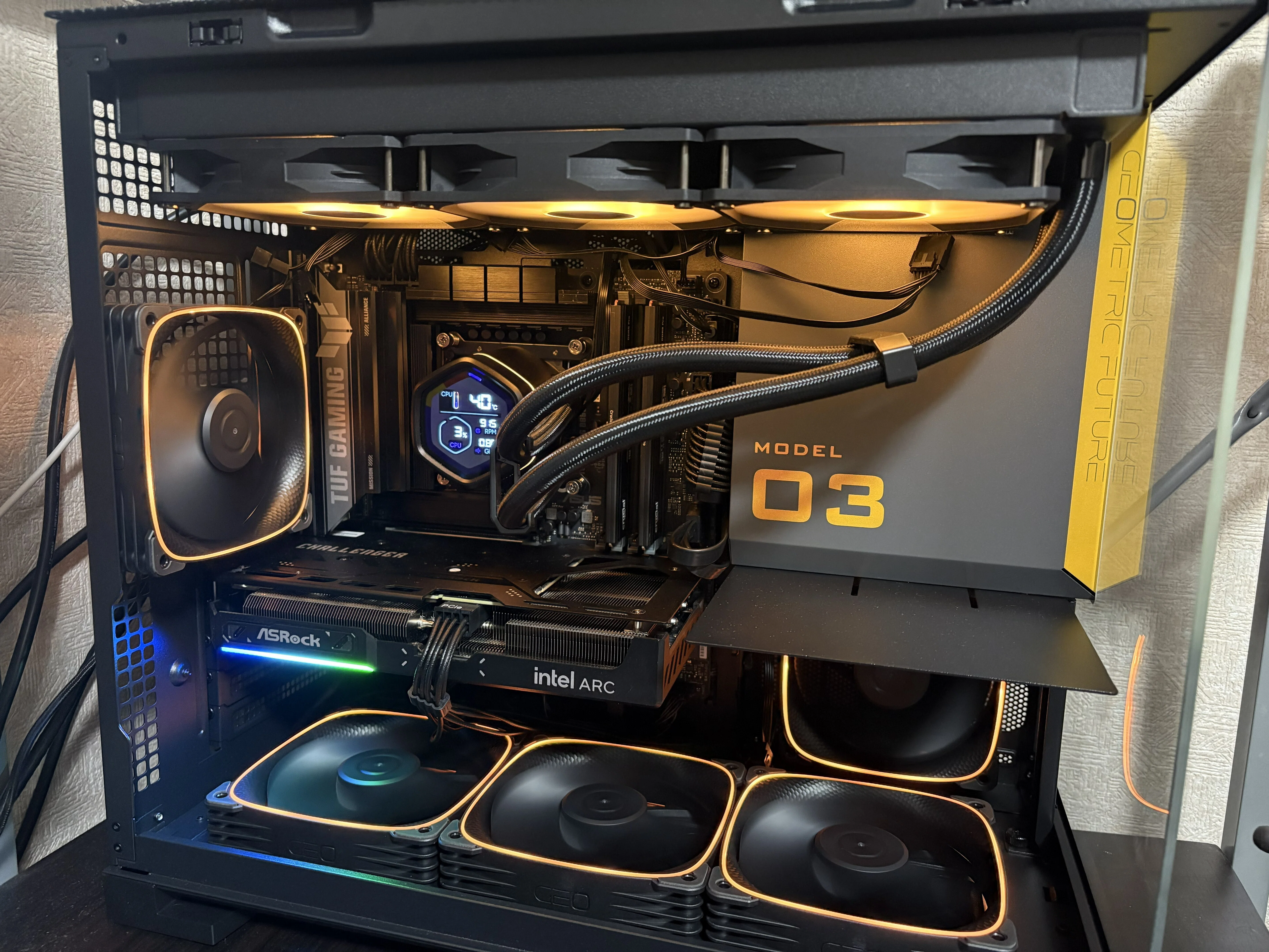 難癖付けて渋ってたメインPCの水冷化＆RGB化を衝動的にやってしまった