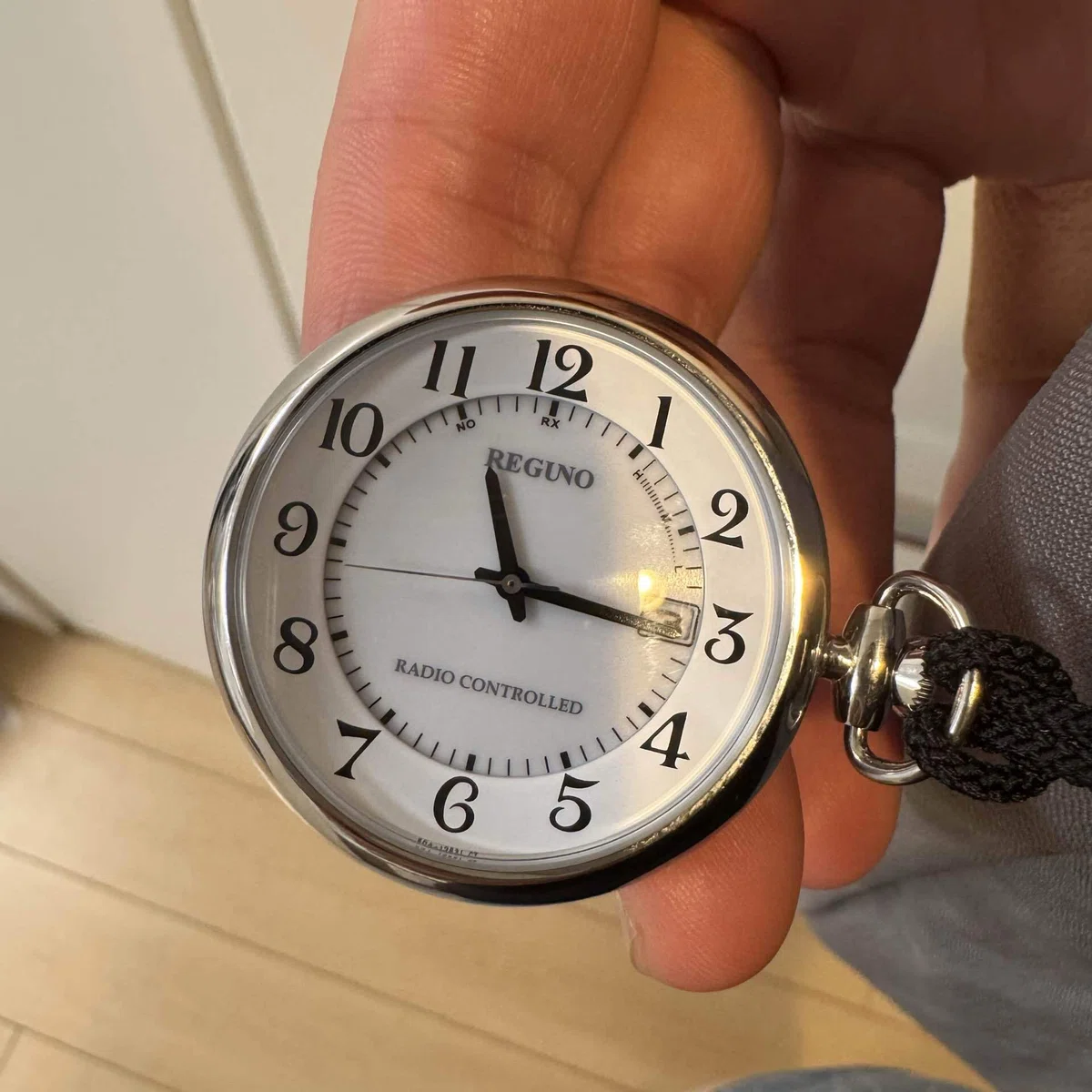 電波ソーラー懐中時計 CITIZEN KL7-914-11 レビュー｜はし