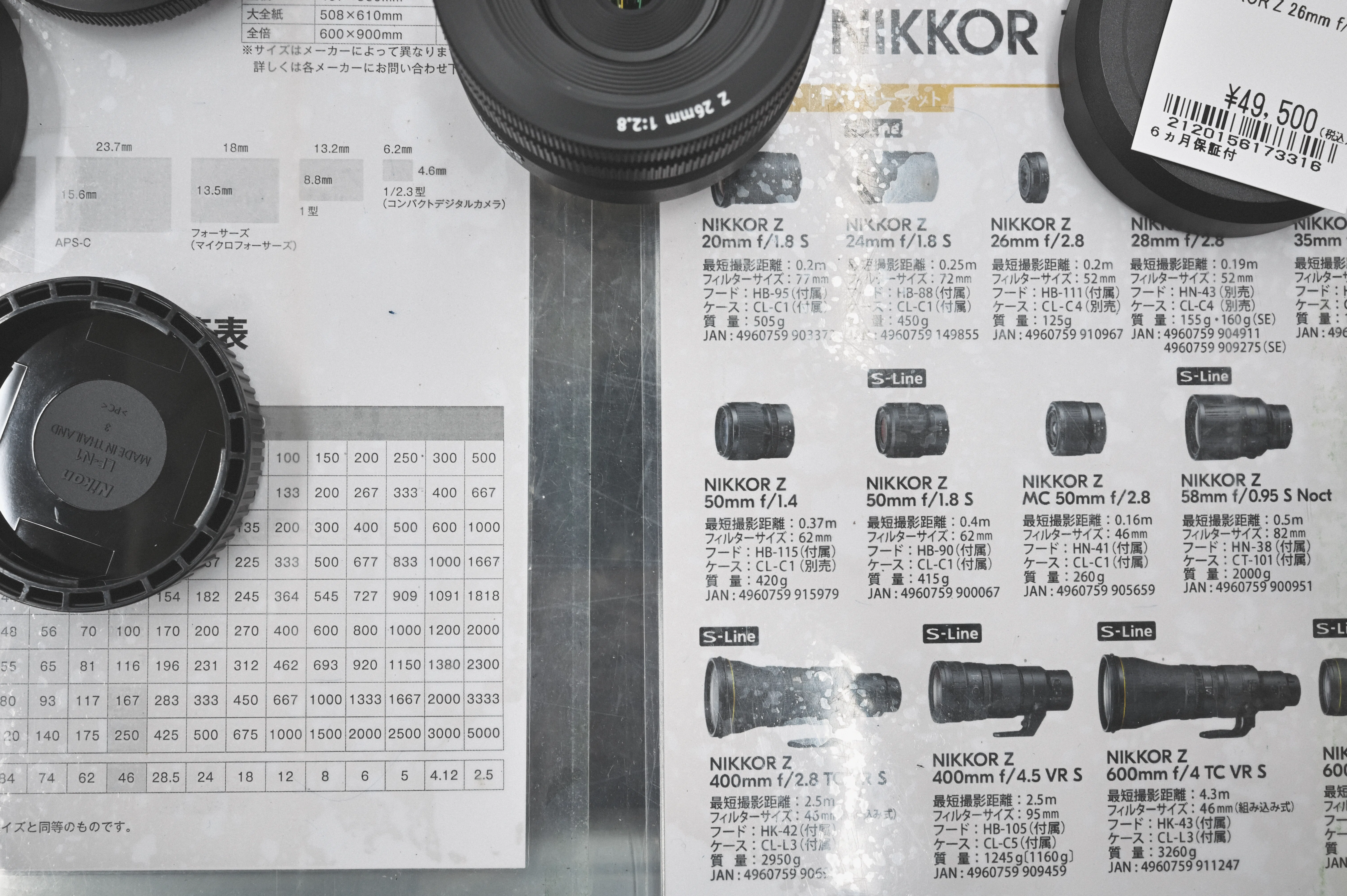 NIKKOR Z 26mm f/2.8」を買ったので試し撮りと簡単なレビューをして