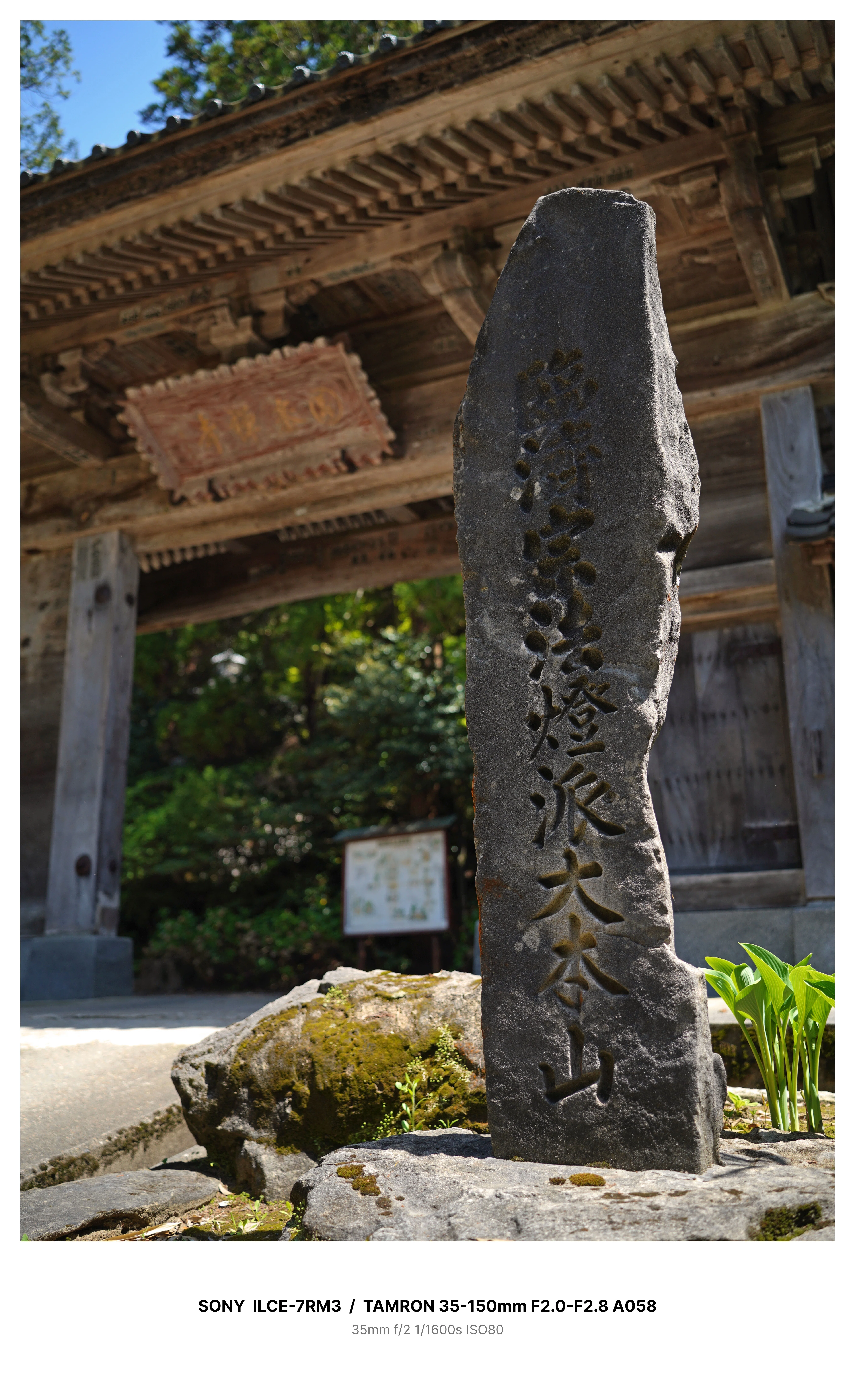富山高岡の古刹でカメラさんぽと季節のグルメ －国泰寺－ α7RⅢ｜kenken