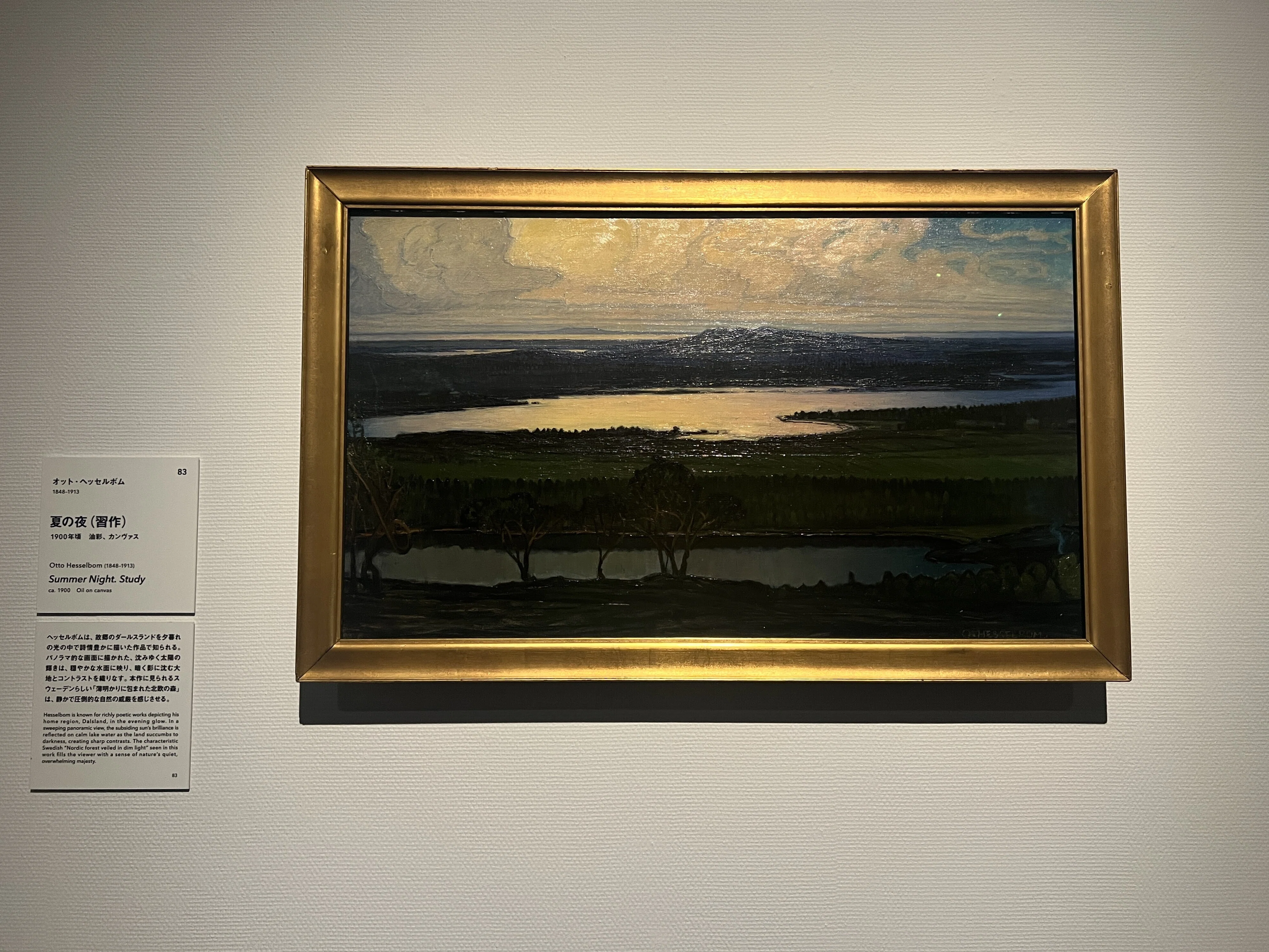 スウェーデン絵画 北欧の光、日常のかがやき｜にぶんのいち