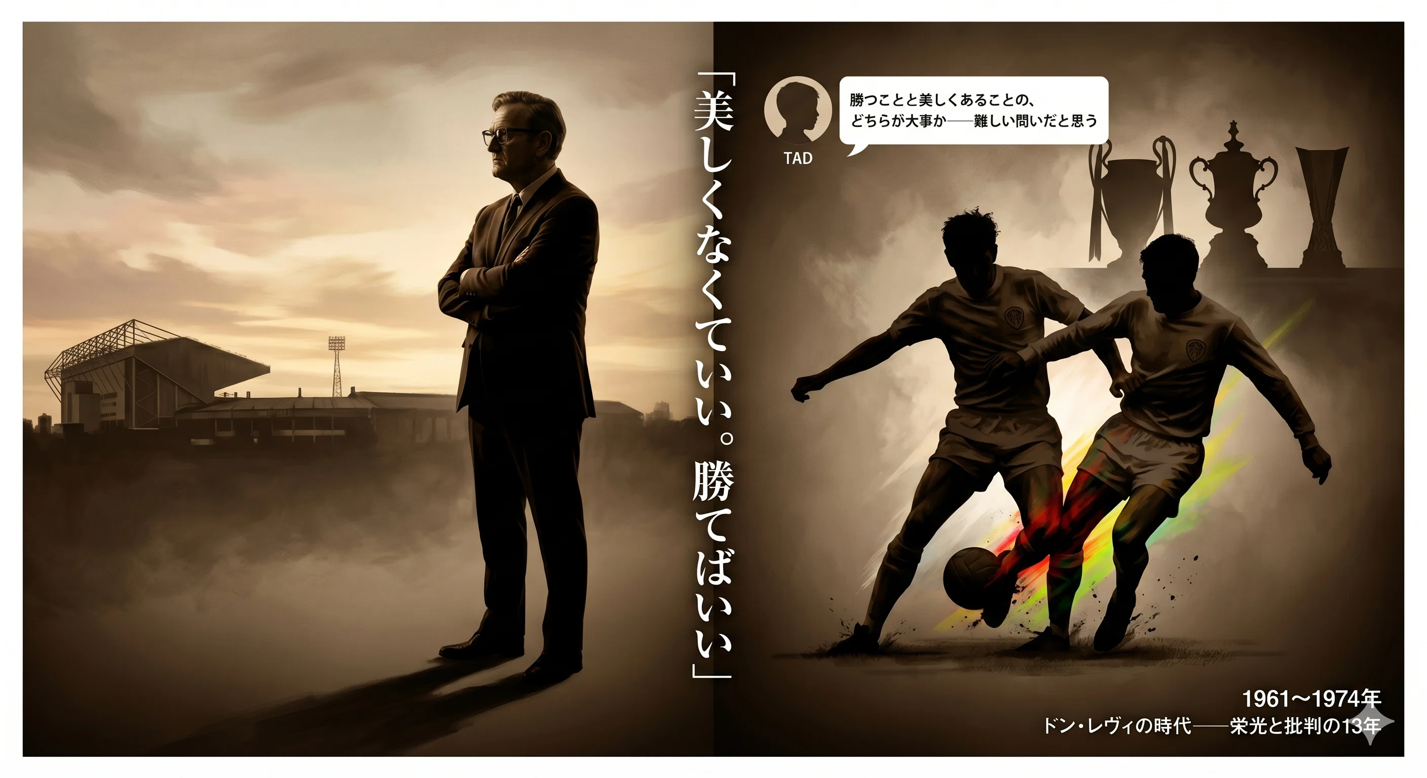 リーズU最強伝説  監督ドン・レビーの時代 第22話｜リーズ・ユナイテッド 嫌われた王者の帰還｜TAD