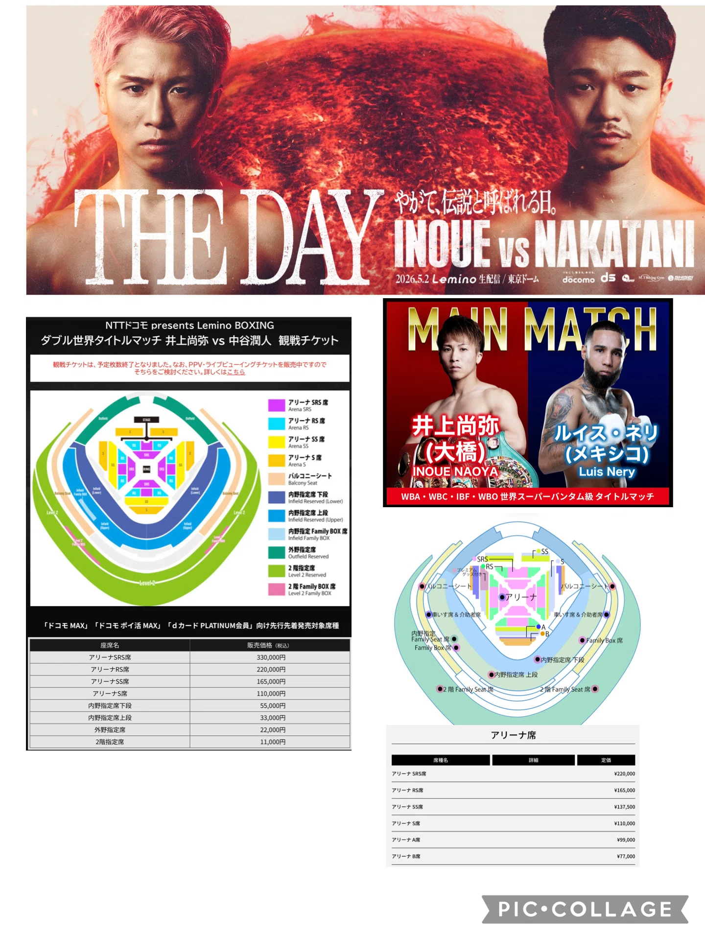 THE DAY やがて、伝説と呼ばれる日」井上尚弥vs中谷潤人〜悩んだが結局