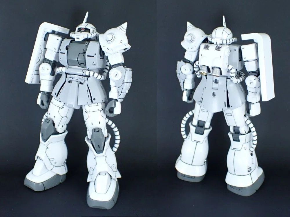 HG Zaku II (Type C-6/R6) Build Log Part 4 [Complete]｜辛石羅月
