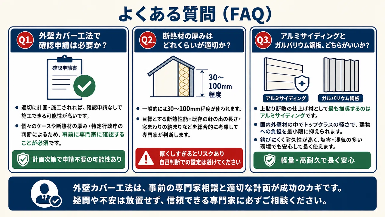 外壁カバー工法で断熱は本当に上がるのか？500棟の施工経験に基づく