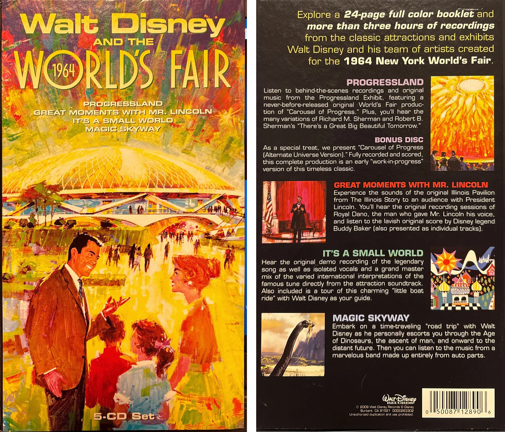 ディズニー】ニューヨーク世界博覧会の音源紹介～「Walt Disney