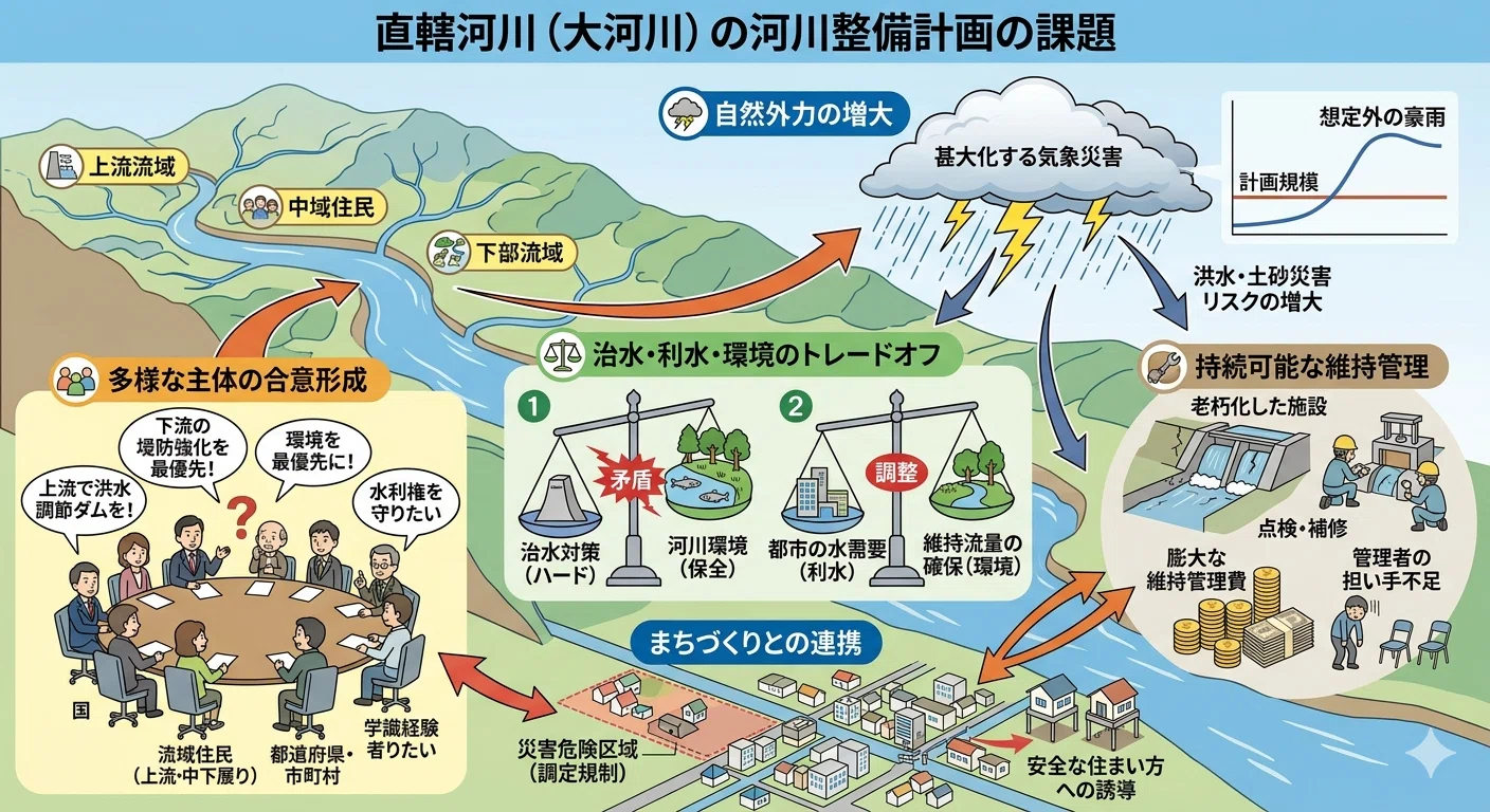 現在の河川整備計画の課題とnoteマガジン「多自然川づくり特集」による