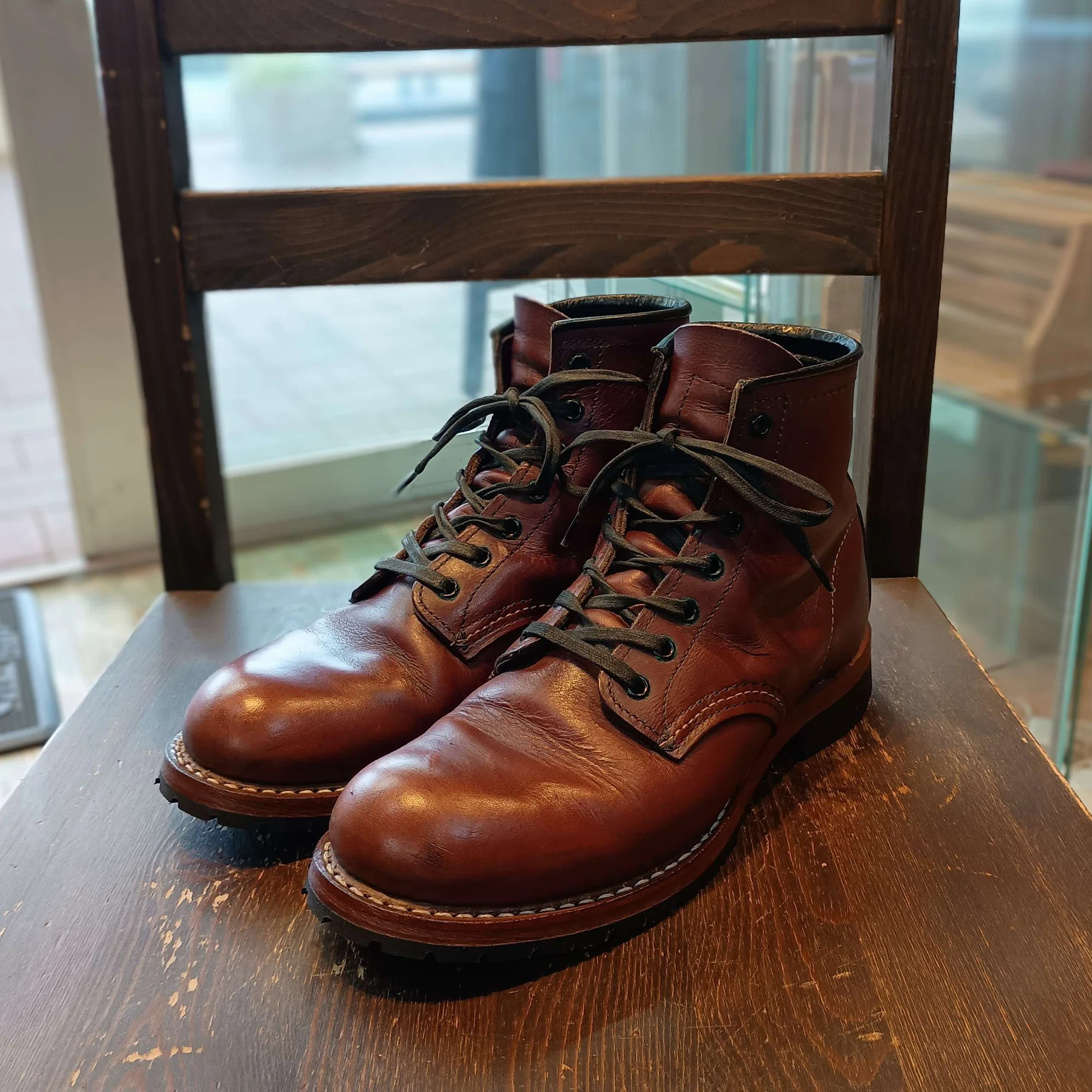 Resole/ハーフソール交換】Red Wing#9011 Beckman+vibram#2333｜CREA 
