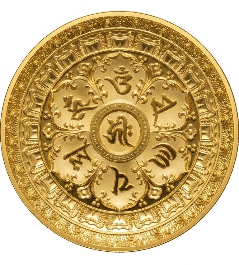 最高鑑定】息をのむ造形美。中国「孔雀明王」金メッキ銅メダル（NGC