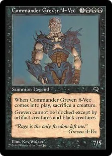 絶版 新品未開封 MTG デッキケース 司令官グレヴェン・イル＝ヴェク 司令官グレヴェン・イル＝ヴェク》――怒りだけを自由に残された、暴力の