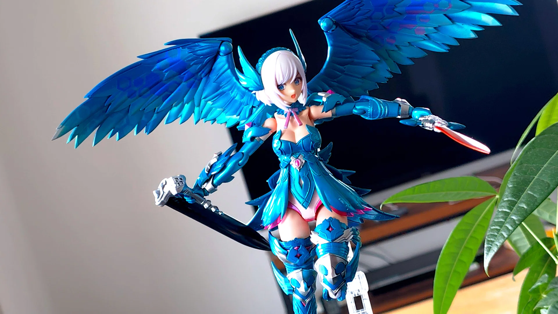 製作記】ルミティアを「ターコイズブルー」で染め上げる。サイバー×異