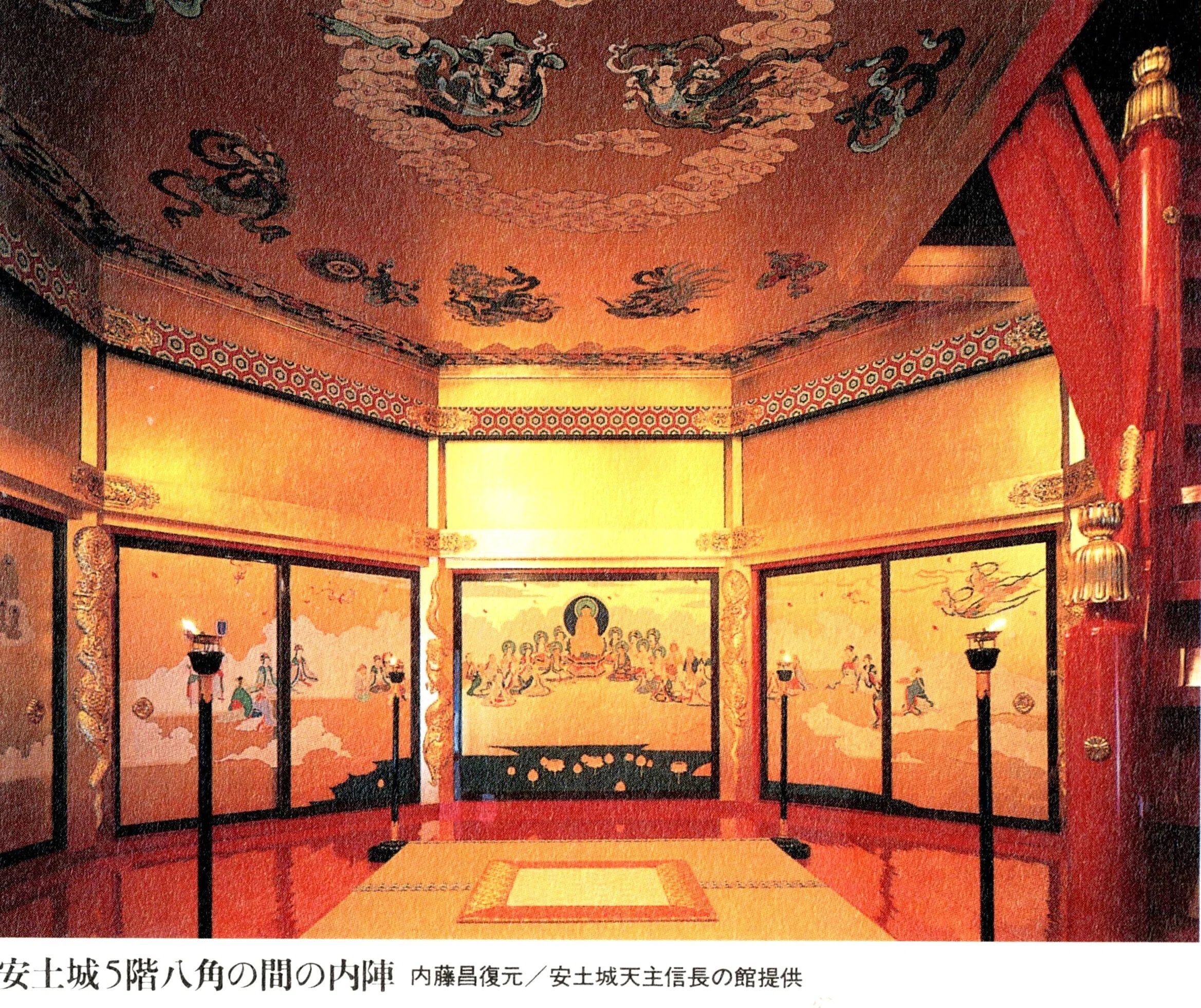 ★☆存在感抜群☆★ レトロ　宮殿　インテリア　お城　柱2本 論考「小説 安土城物語」のネタばらし（その14）｜ポンタック